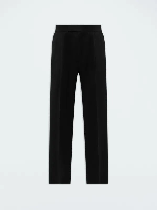 DOUBLE PLEAT TUXEDO PANT-BLACK sold by AMIRI