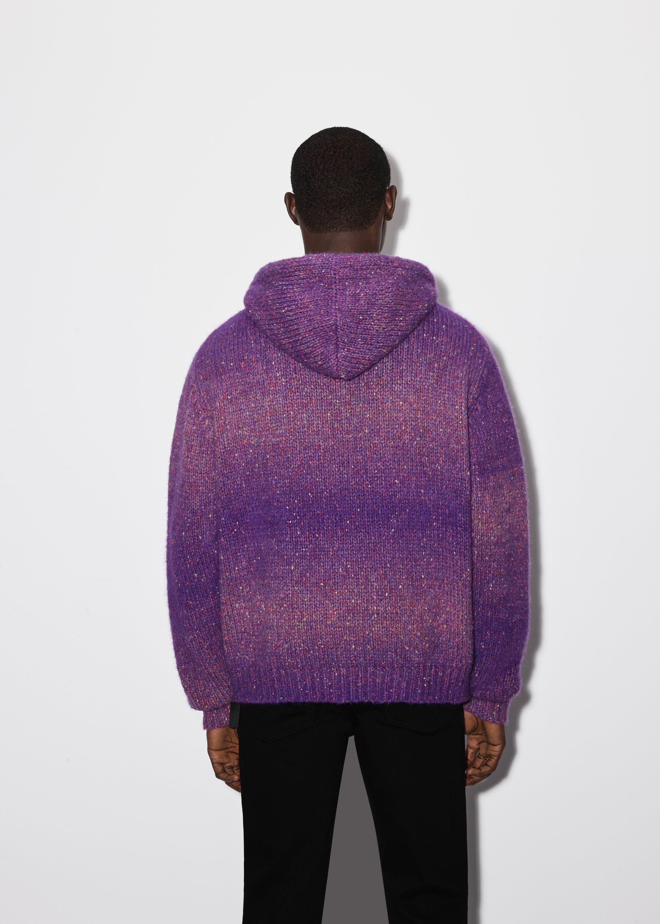 SPACE DYE HOODIE - PURPLE sold by AMIRI product image thumbnail 4