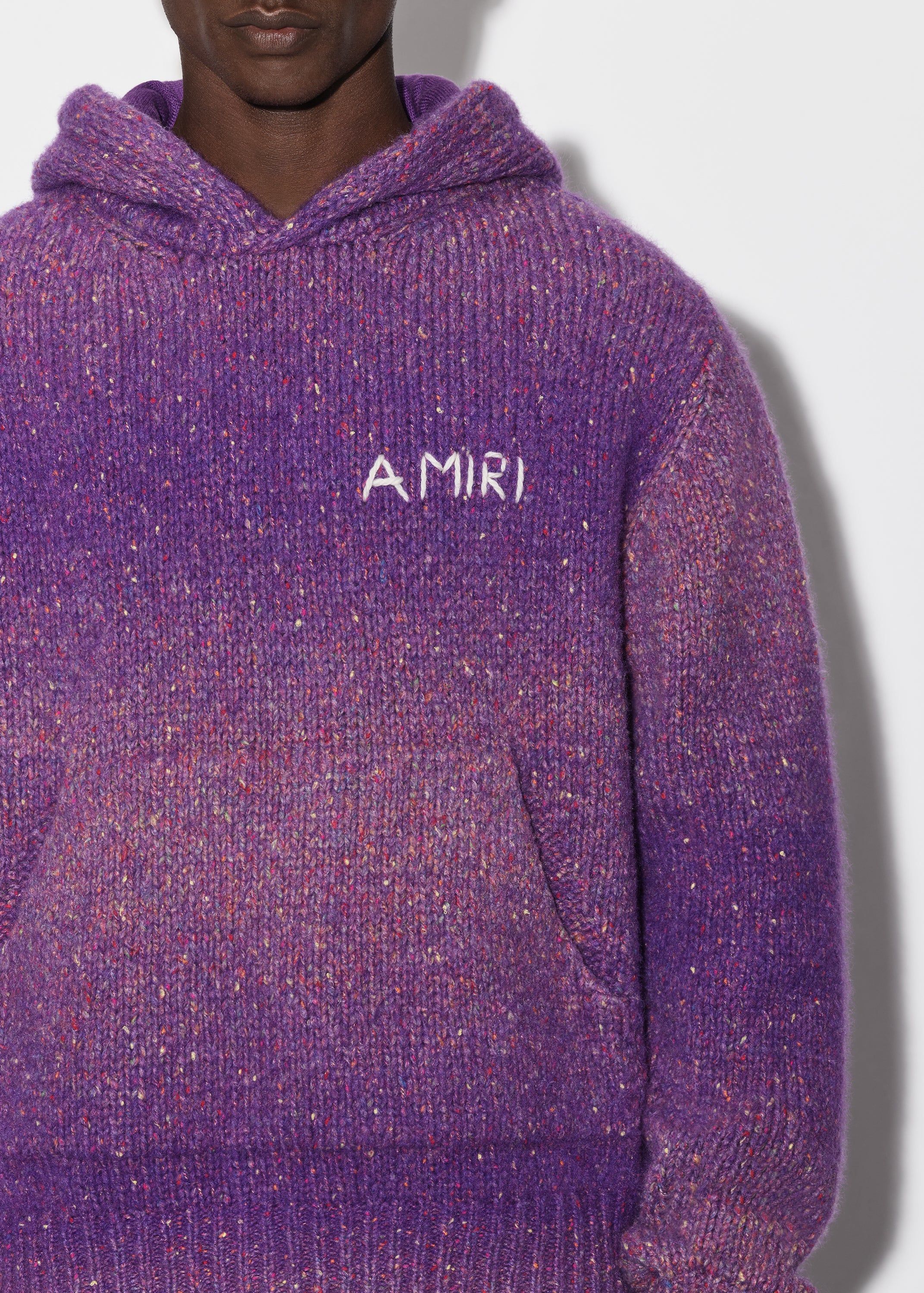 SPACE DYE HOODIE - PURPLE sold by AMIRI product image thumbnail 5