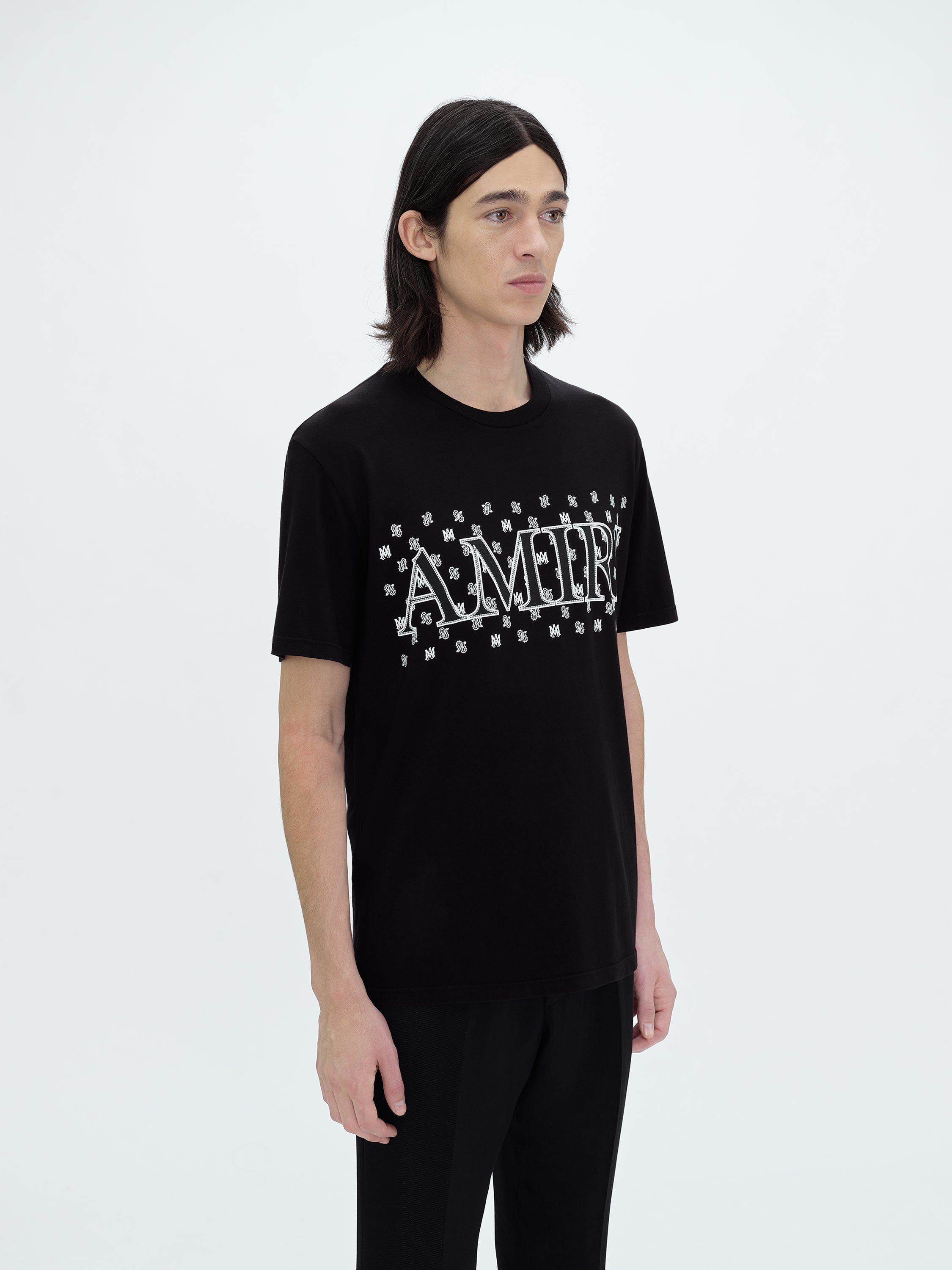 M.A. PAISLEY TEE - BLACK sold by AMIRI product image thumbnail 3