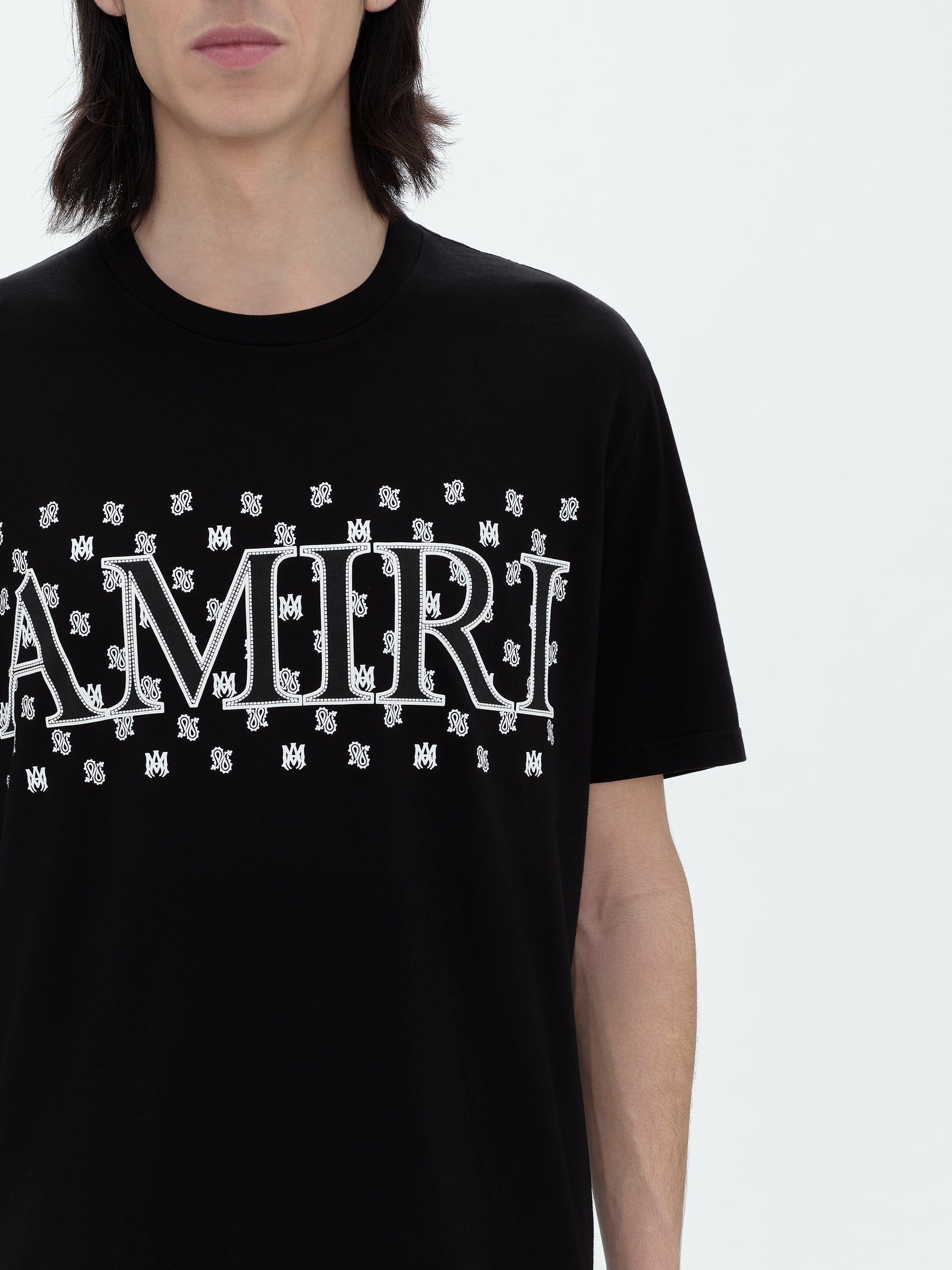 M.A. PAISLEY TEE - BLACK sold by AMIRI product image thumbnail 5