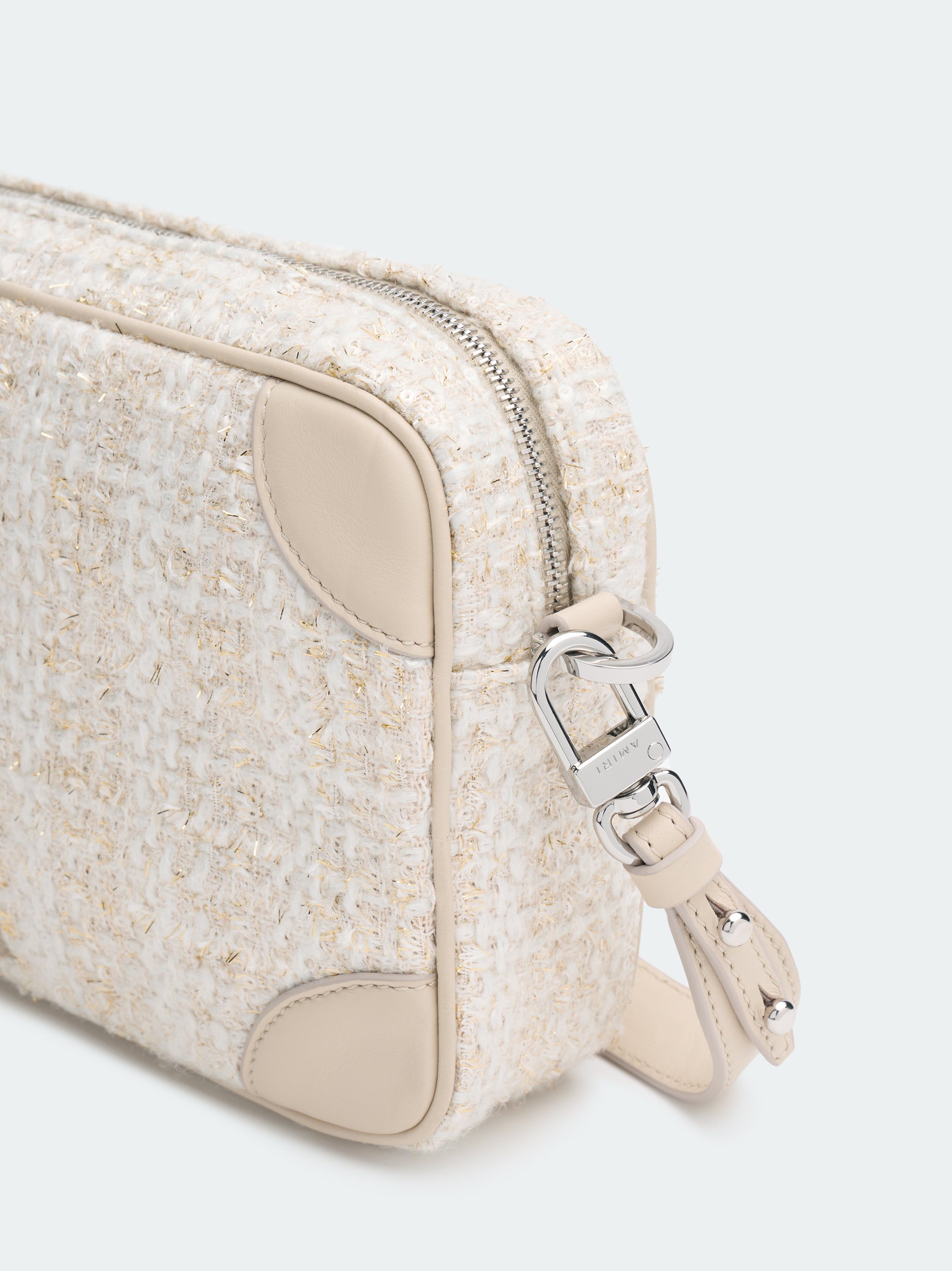 SEQUIN BOUCLE CAMERA CASE - Alabaster sold by AMIRI product image thumbnail 4
