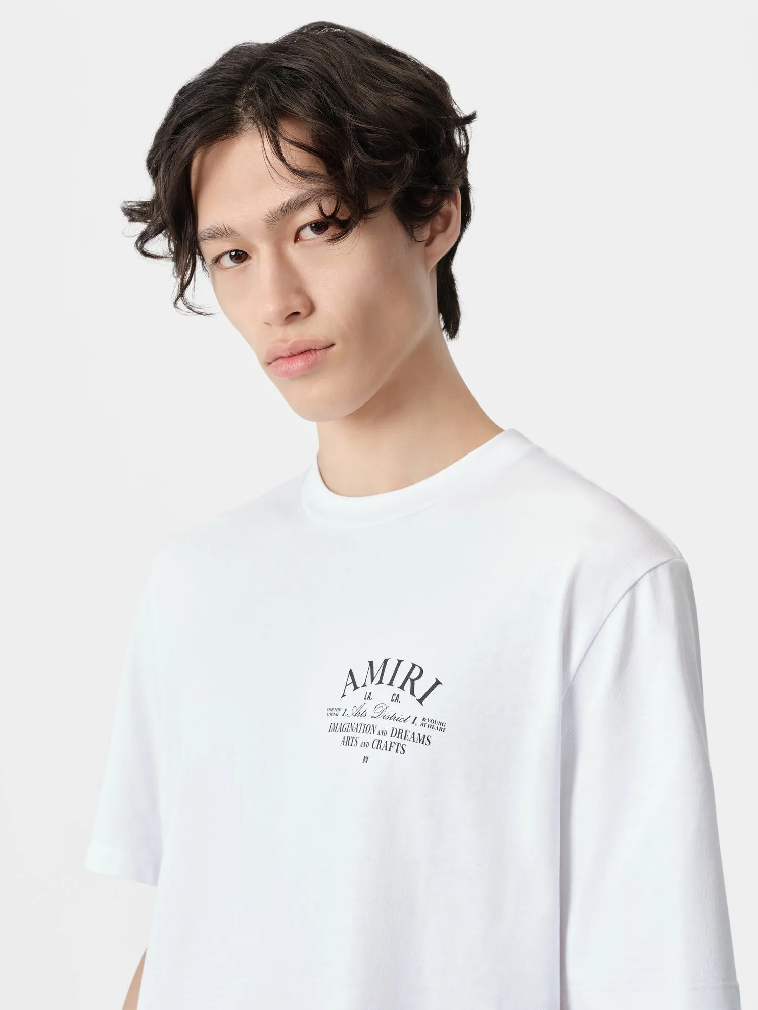 AMIRI ARTS DISTRICT TEE - White sold by AMIRI product image thumbnail 4
