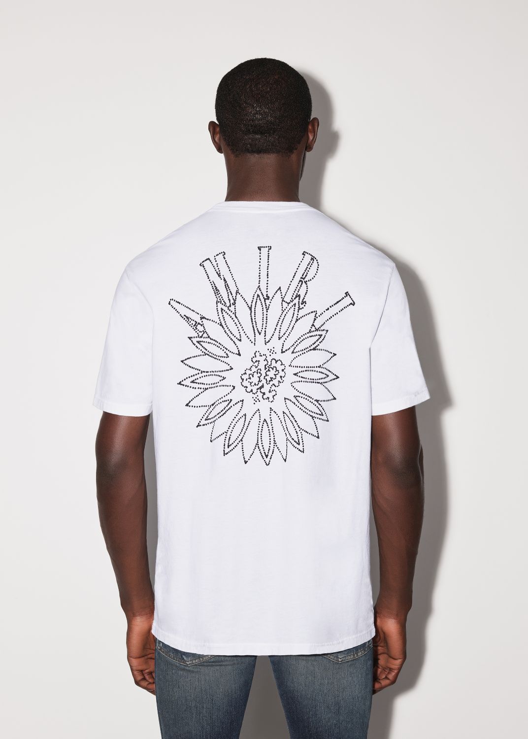 STICK POKE LOGO TEE - WHITE sold by AMIRI product image thumbnail 4