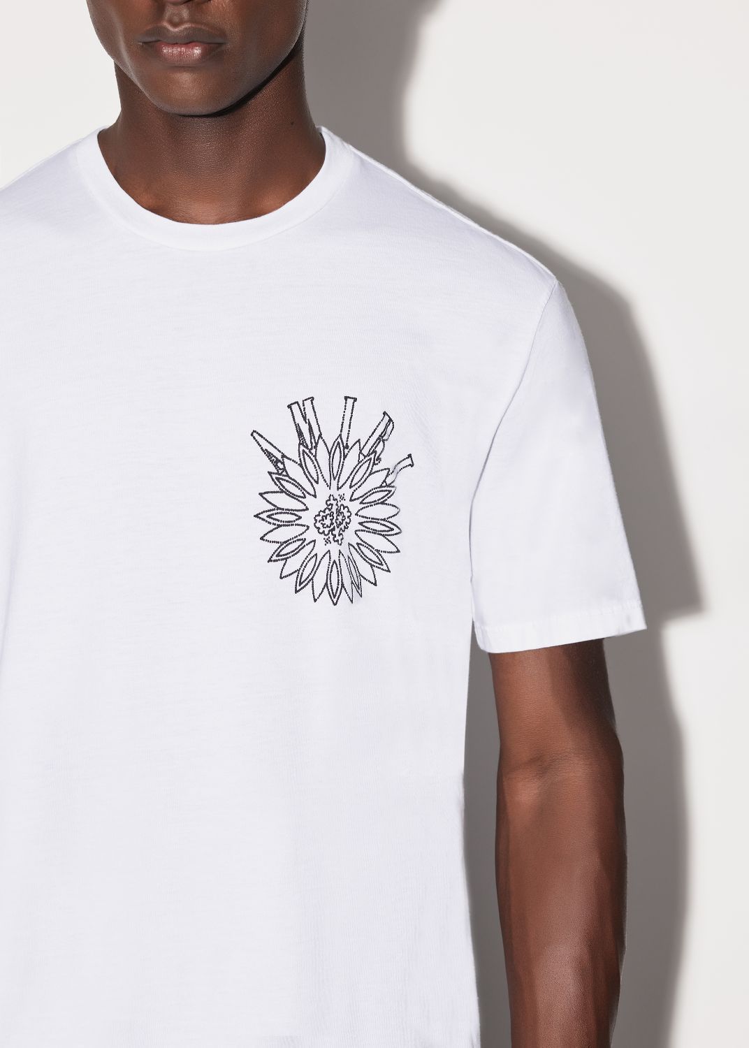 STICK POKE LOGO TEE - WHITE sold by AMIRI product image thumbnail 5