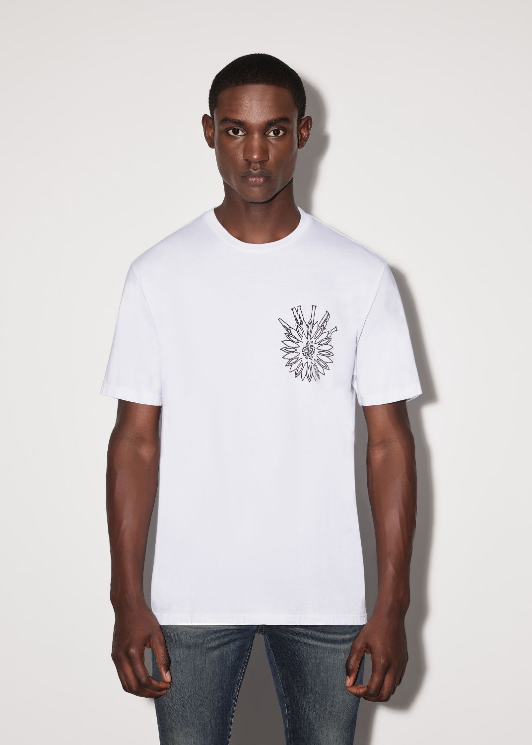 STICK POKE LOGO TEE - WHITE sold by AMIRI product image thumbnail 2