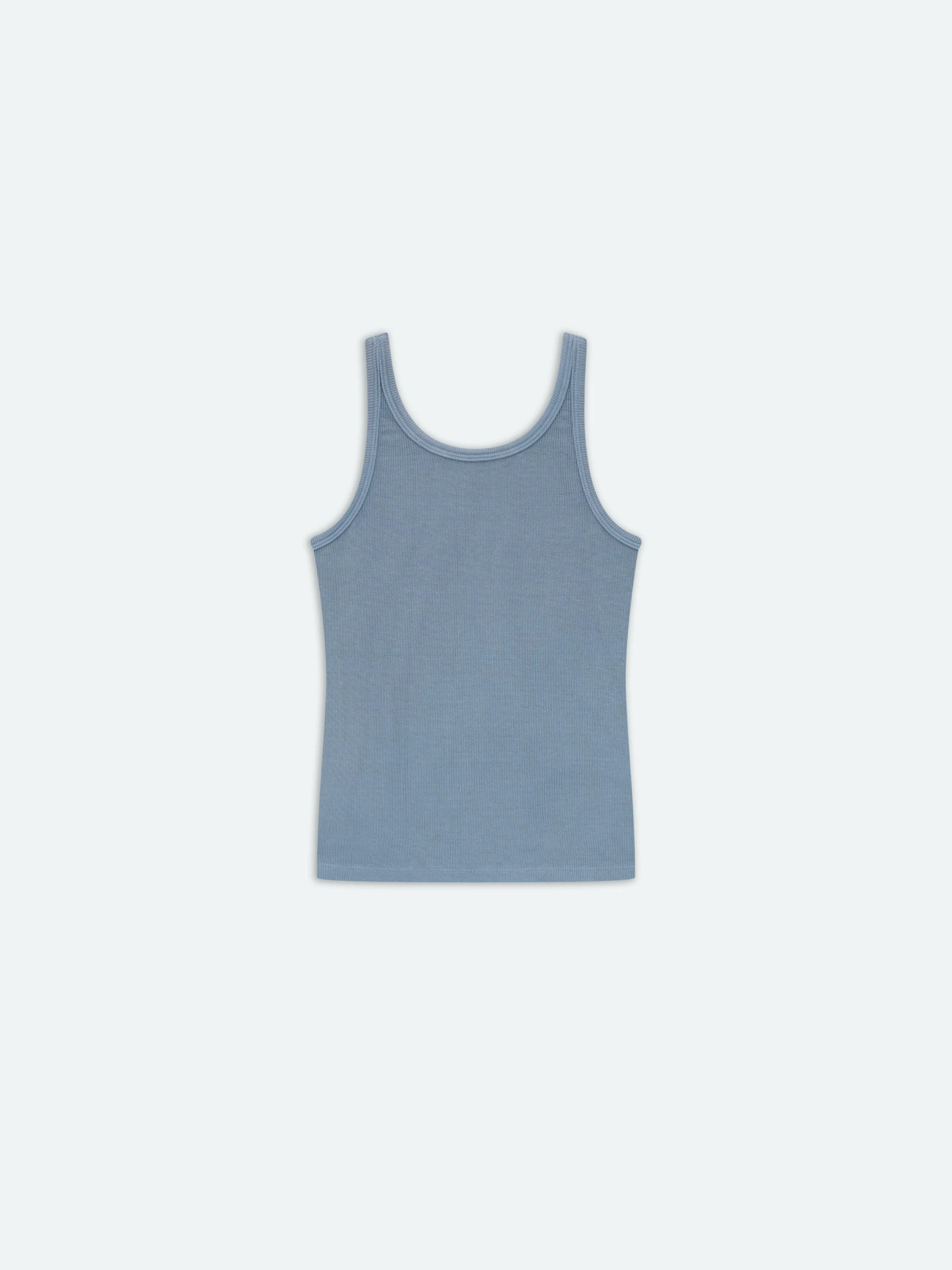 WOMEN - RIB TANK - Ashley Blue sold by AMIRI product image thumbnail 2