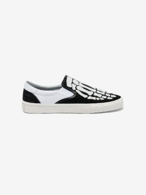 Skel Toe Slip On - Black / White sold by AMIRI