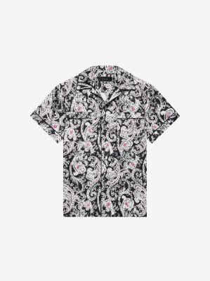 PAISLEY PJ SHIRT - BLACK made by AMIRI