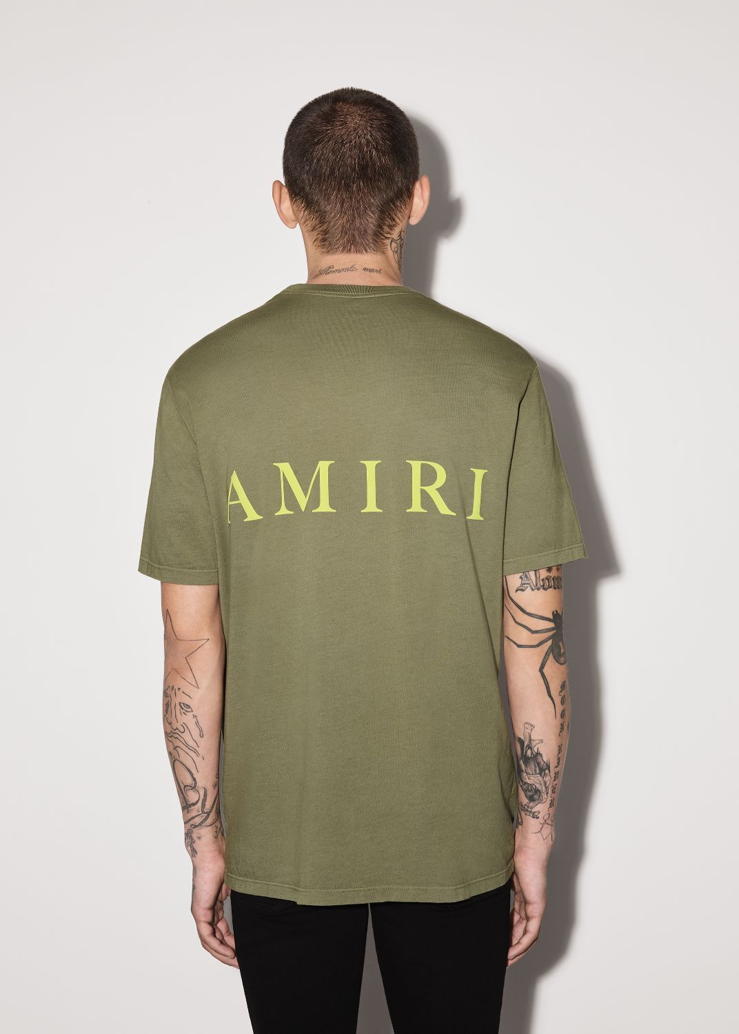 MA LOGO TEE - MILITARY GREEN sold by AMIRI product image thumbnail 4