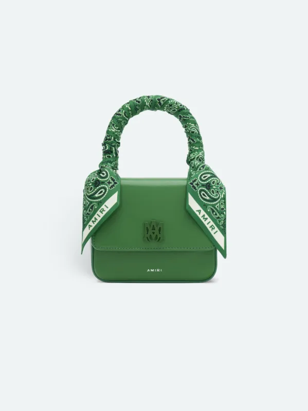 WOMEN - BANDANA MICRO MA - Green sold by AMIRI