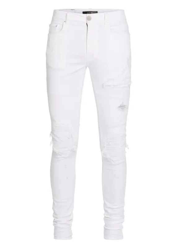 MX1 Denim Patch White - Web Exclusive sold by AMIRI