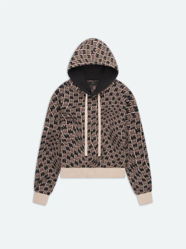 WOMEN - MA SWIRL HOODIE - MINK sold by AMIRI