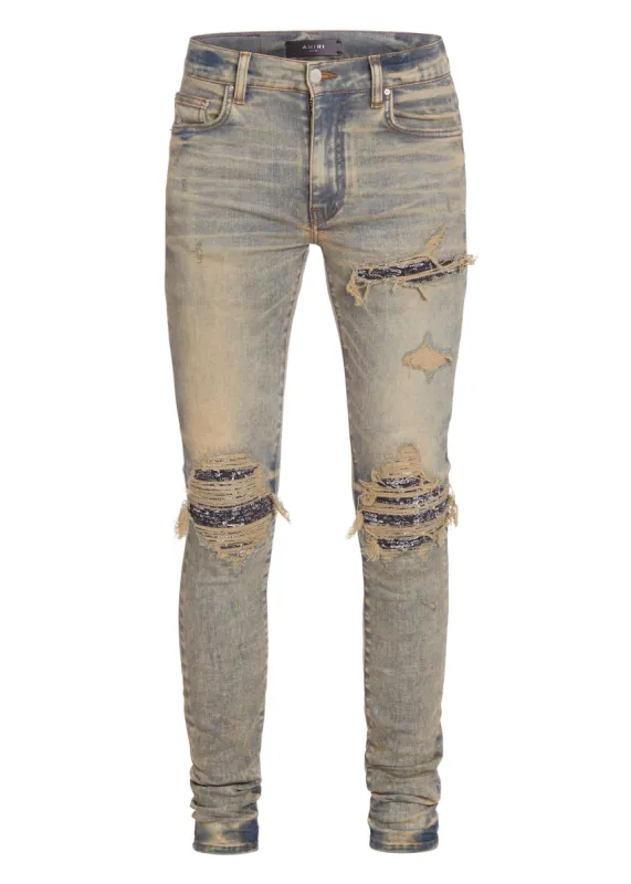 MX1 Bandana Jean Dirty Indigo sold by AMIRI