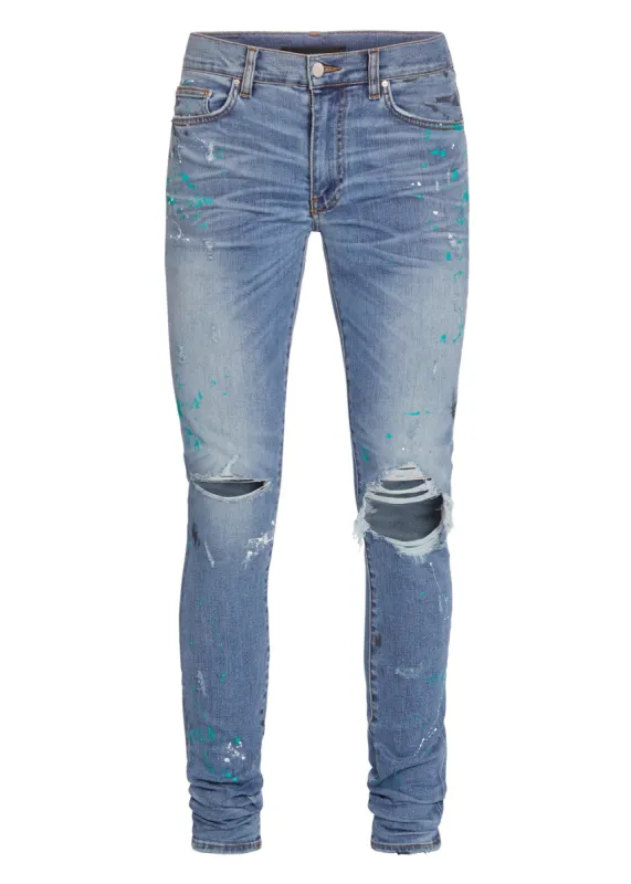 Paint Splatter Jean Rosebowl sold by AMIRI