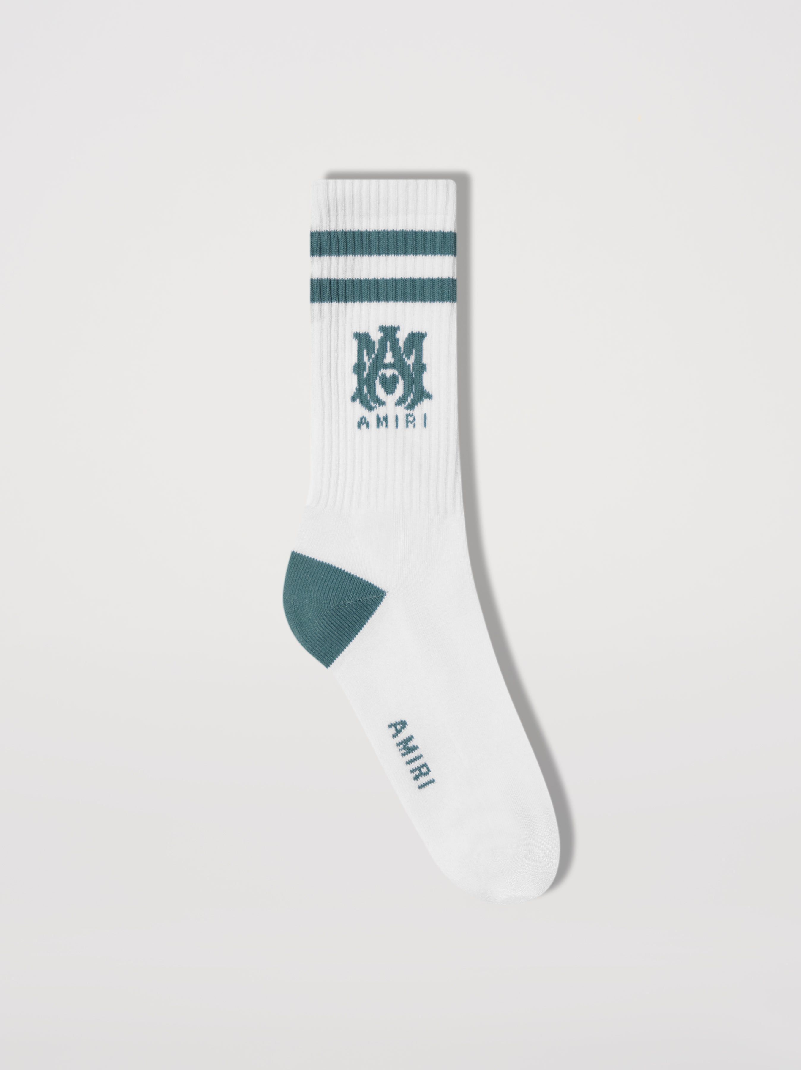 M.A. ATHLETIC CREW SOCKS - BLUE sold by AMIRI