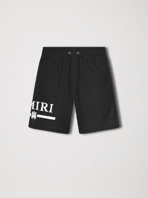 MA BAR LOGO SWIM TRUNK - BLACK/WHITE made by AMIRI
