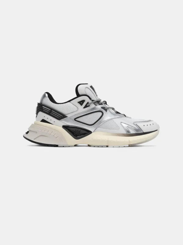WOMEN - WOMEN'S MA RUNNER - Black White Silver sold by AMIRI
