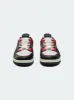 SKELTOP LOW - BLACK / RED-LEATHER sold by AMIRI