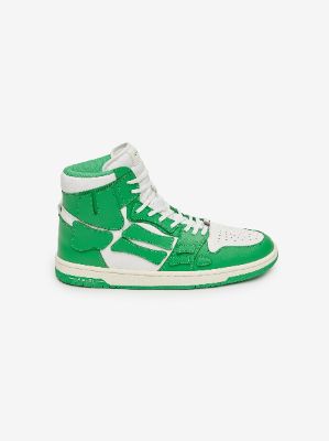 SKEL TOP HI - GREEN / WHITE sold by AMIRI