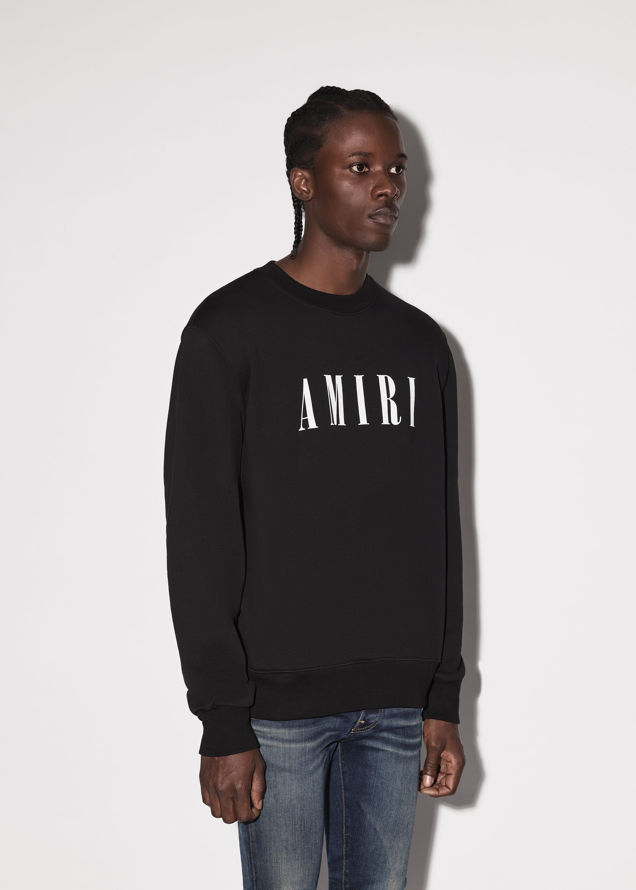 AMIRI CORE LOGO CREWNECK - BLACK sold by AMIRI product image thumbnail 3