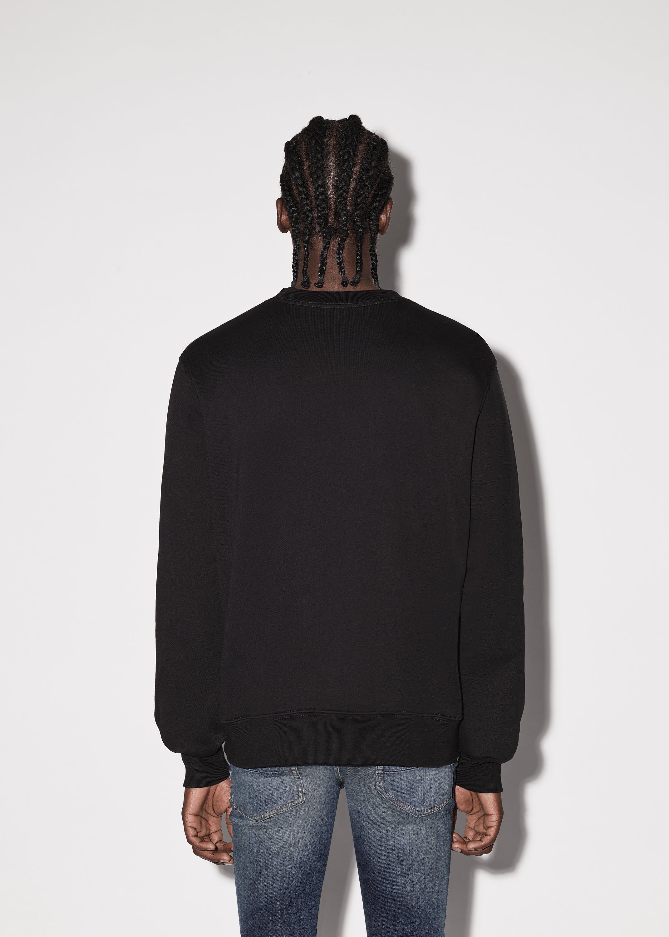 AMIRI CORE LOGO CREWNECK - BLACK sold by AMIRI product image thumbnail 4