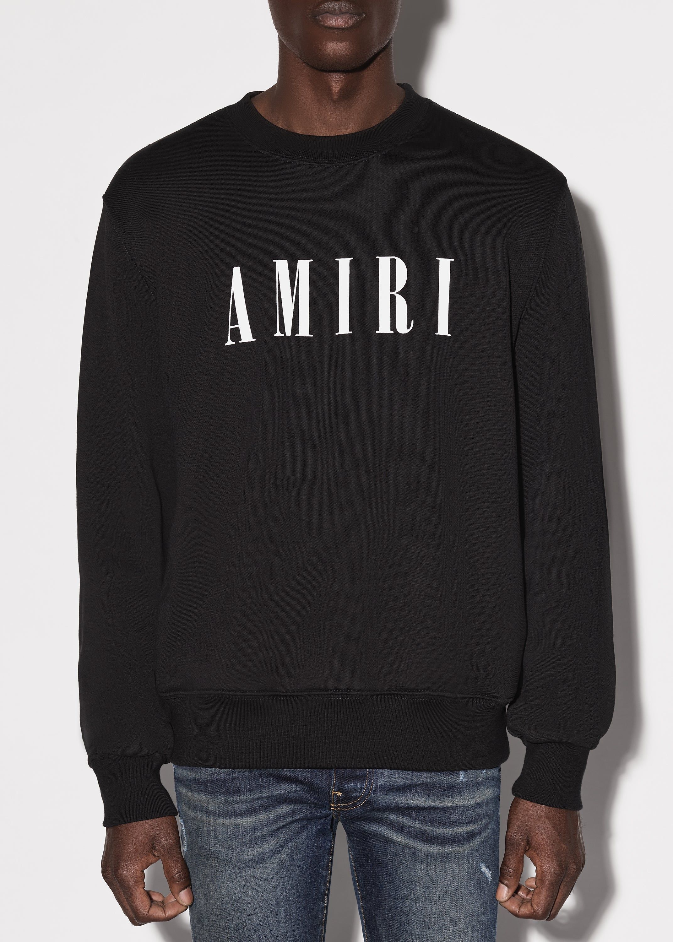 AMIRI CORE LOGO CREWNECK - BLACK sold by AMIRI product image thumbnail 5