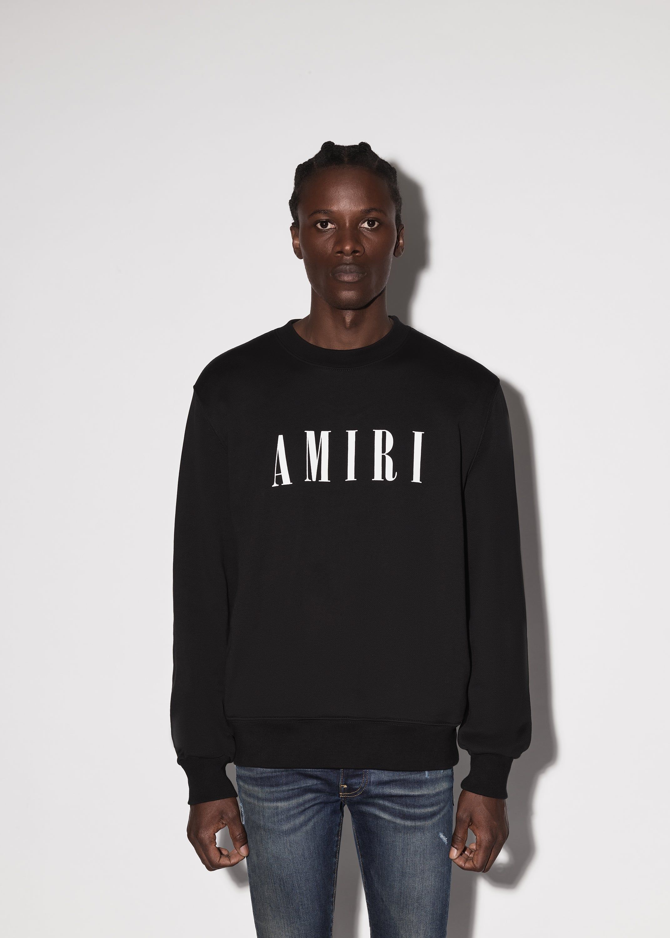 AMIRI CORE LOGO CREWNECK - BLACK sold by AMIRI product image thumbnail 2