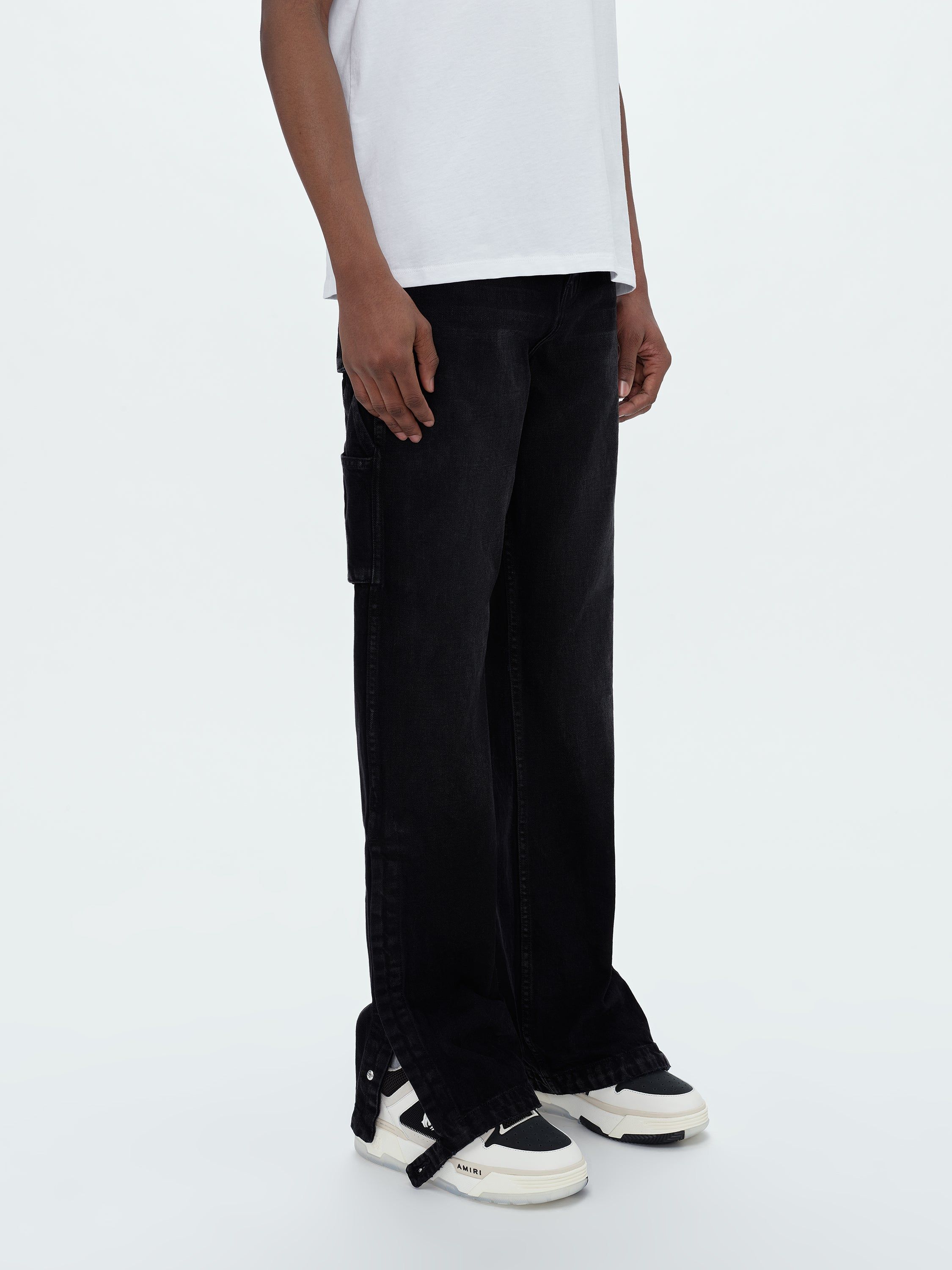 STACK WORKMAN JEAN - AGED BLACK sold by AMIRI product image thumbnail 4