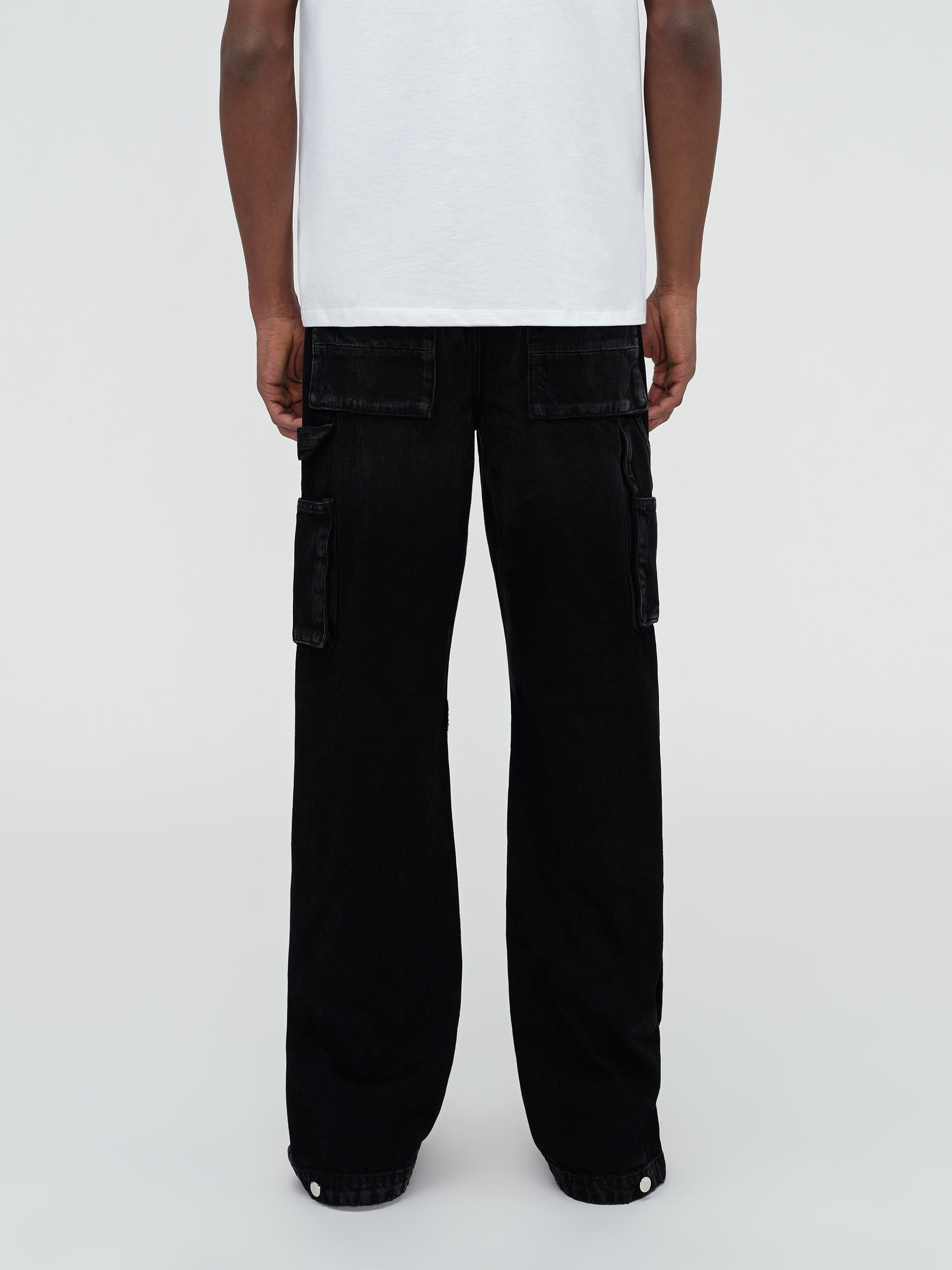STACK WORKMAN JEAN - AGED BLACK sold by AMIRI product image thumbnail 5