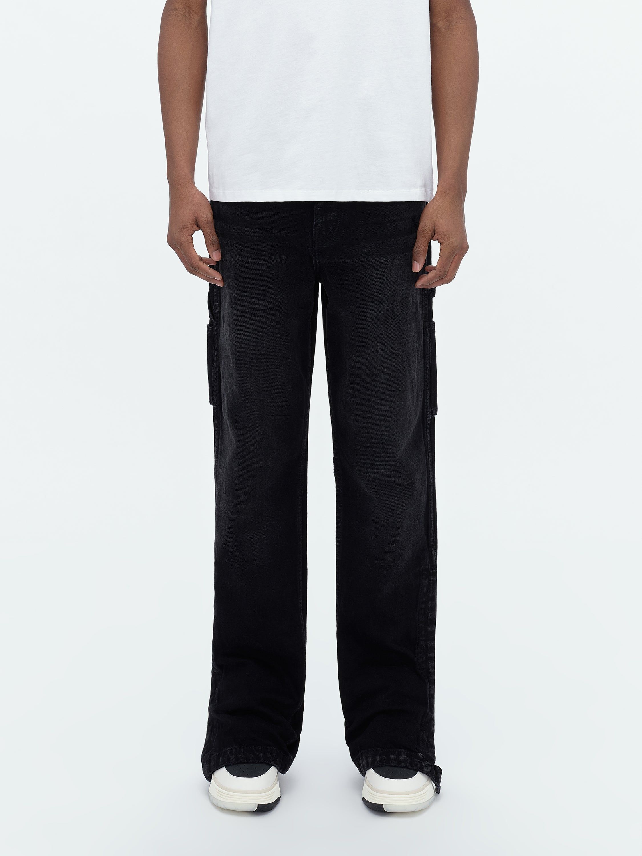 STACK WORKMAN JEAN - AGED BLACK sold by AMIRI product image thumbnail 3