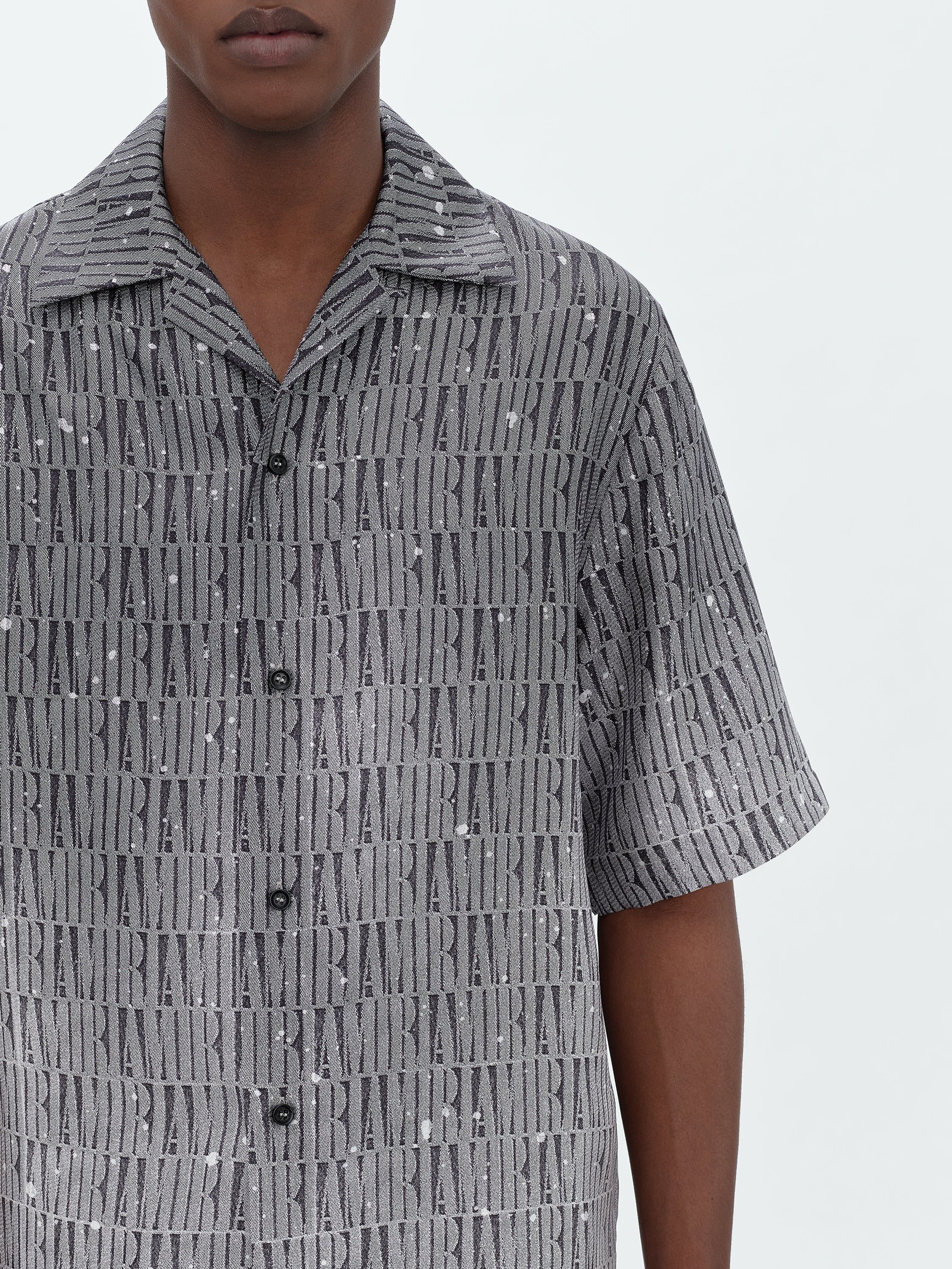 AMIRI GRADIENT BOWLING SHIRT - GREY sold by AMIRI product image thumbnail 5