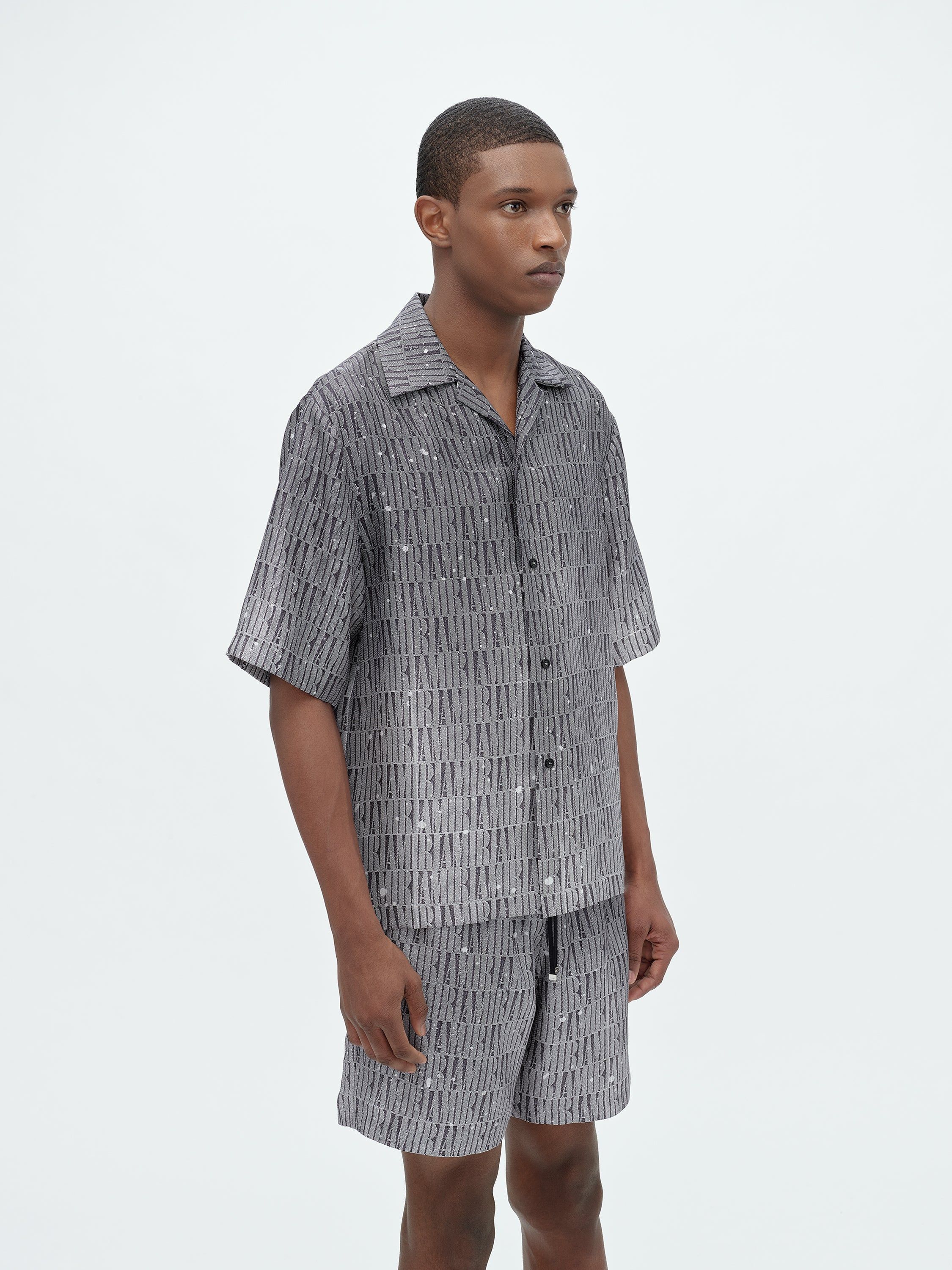 AMIRI GRADIENT BOWLING SHIRT - GREY sold by AMIRI product image thumbnail 3
