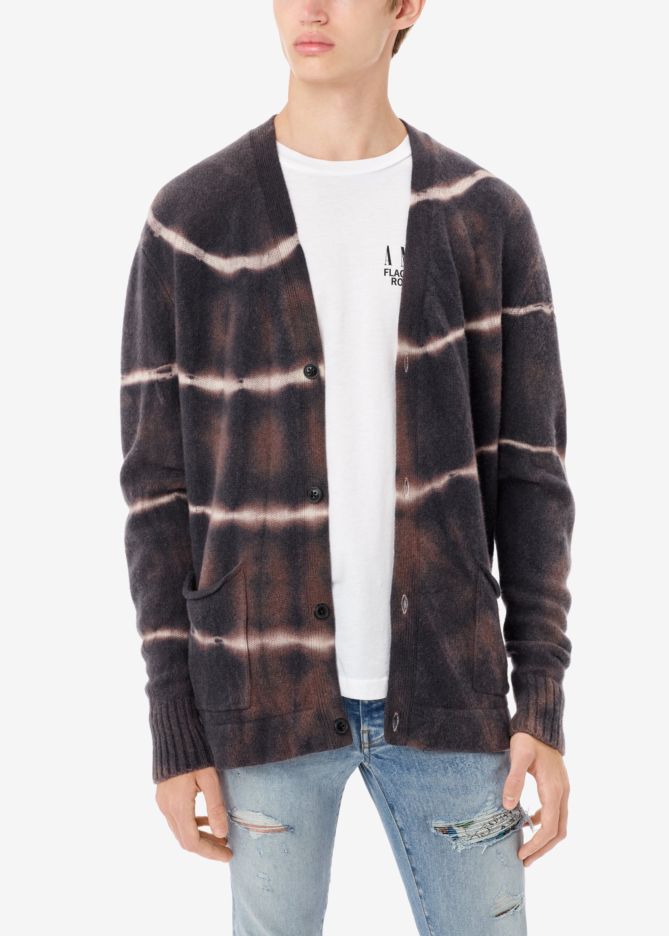 Exclusive Tie-Dye Cardigan - Multi-Color sold by AMIRI product image thumbnail 5