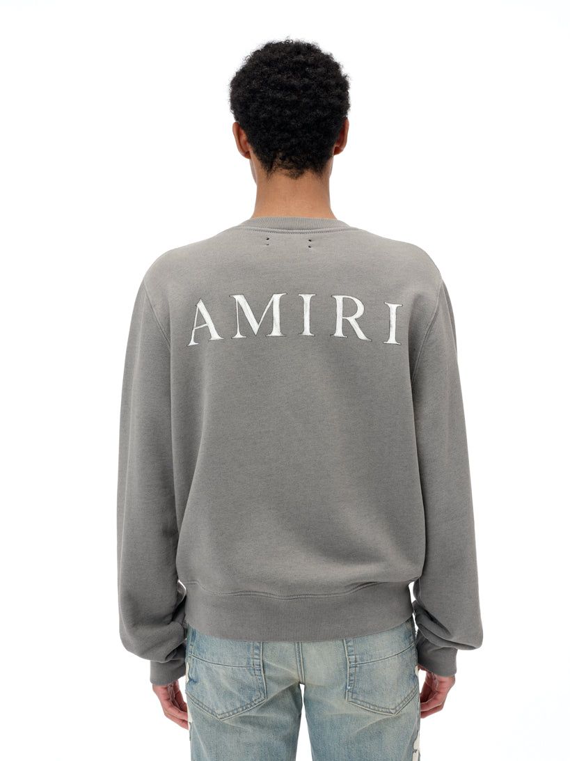 AMIRI Bones M.A. Crew - Heather Grey sold by AMIRI product image thumbnail 5