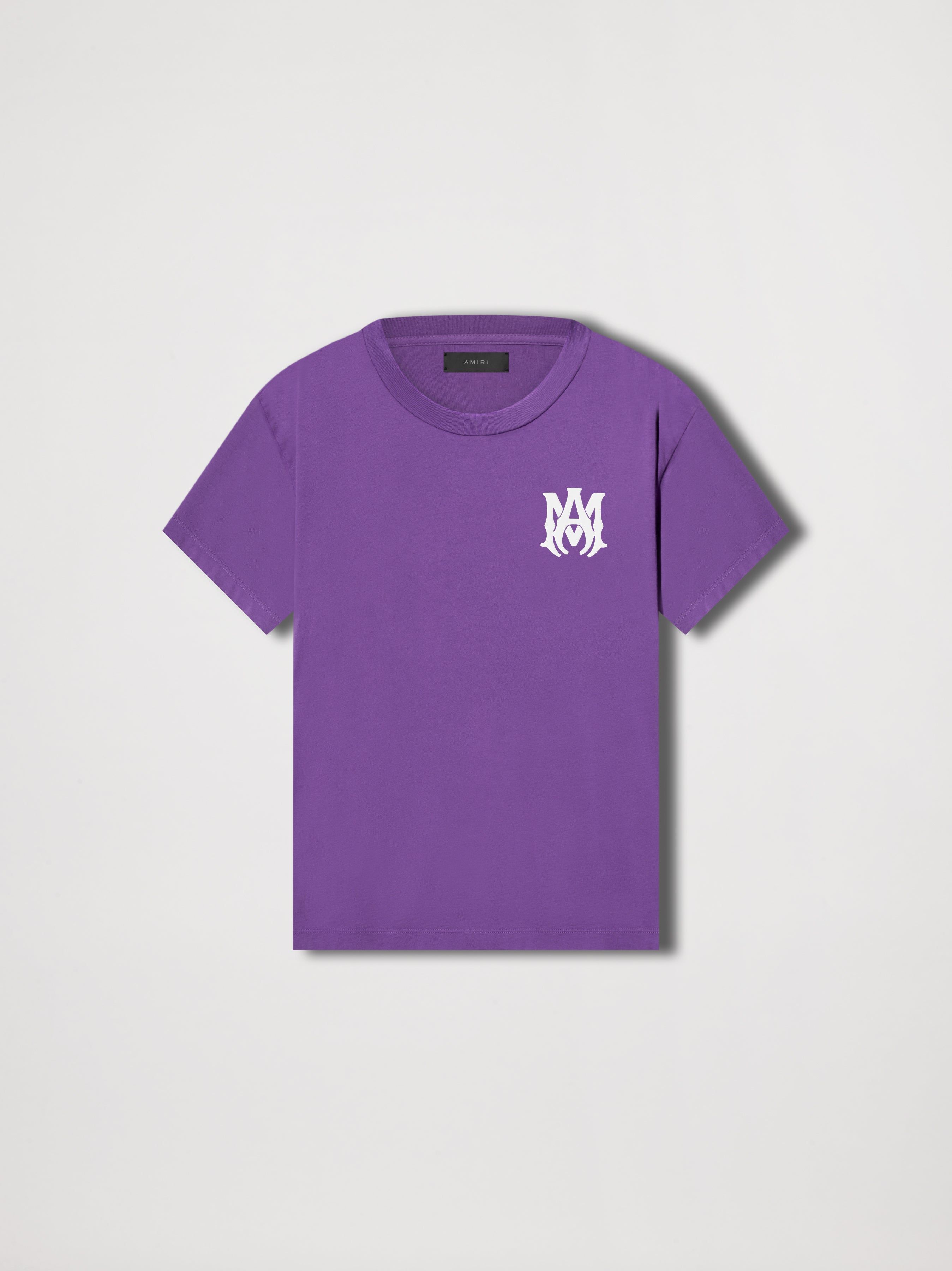 MA LOGO TEE - PURPLE sold by AMIRI