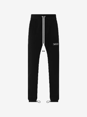 AMIRI CORE LOGO SWEATPANTS - BLACK sold by AMIRI