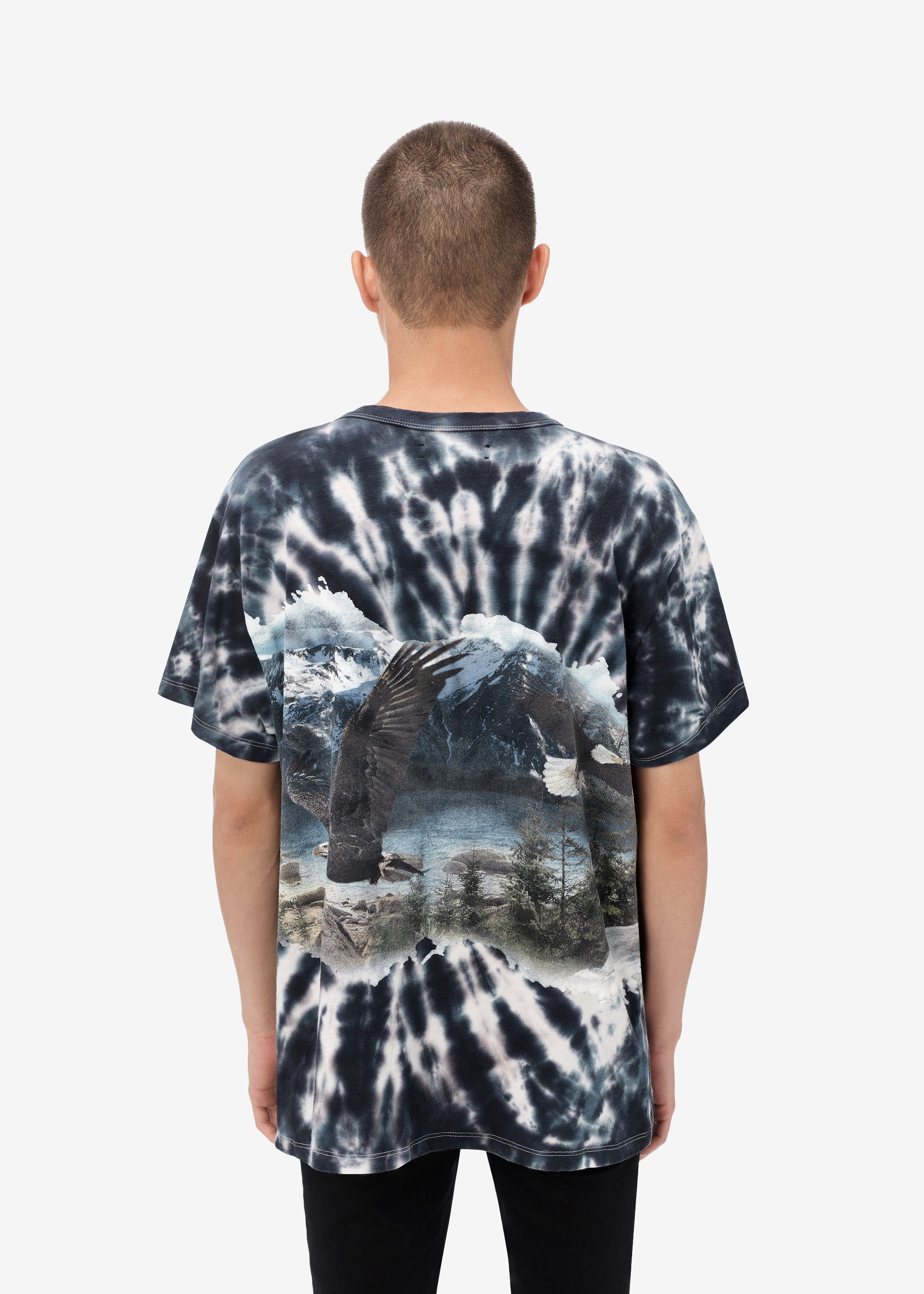 EAGLE BLEACH OUT TEE - BLACK sold by AMIRI product image thumbnail 4