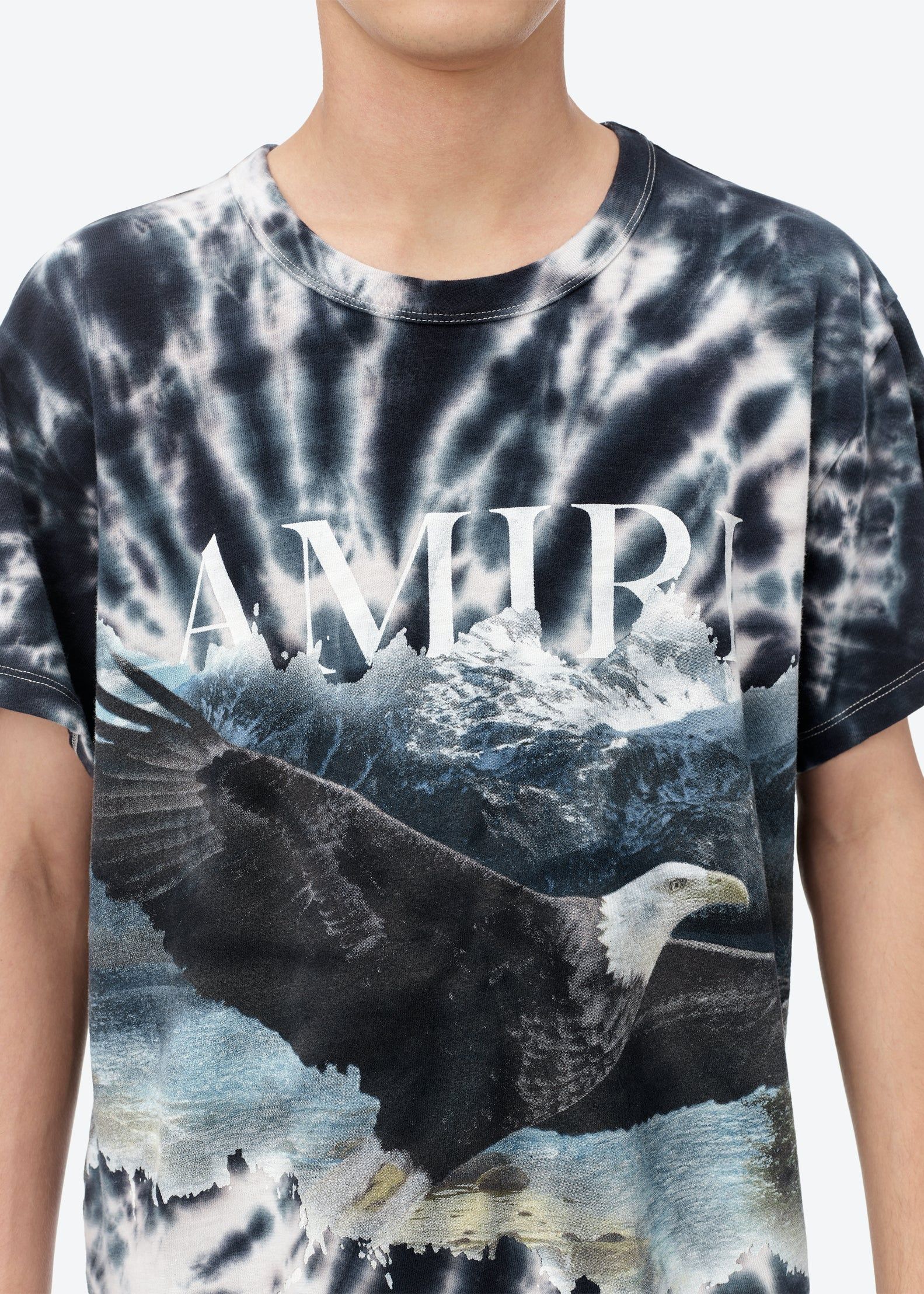 EAGLE BLEACH OUT TEE - BLACK sold by AMIRI product image thumbnail 5