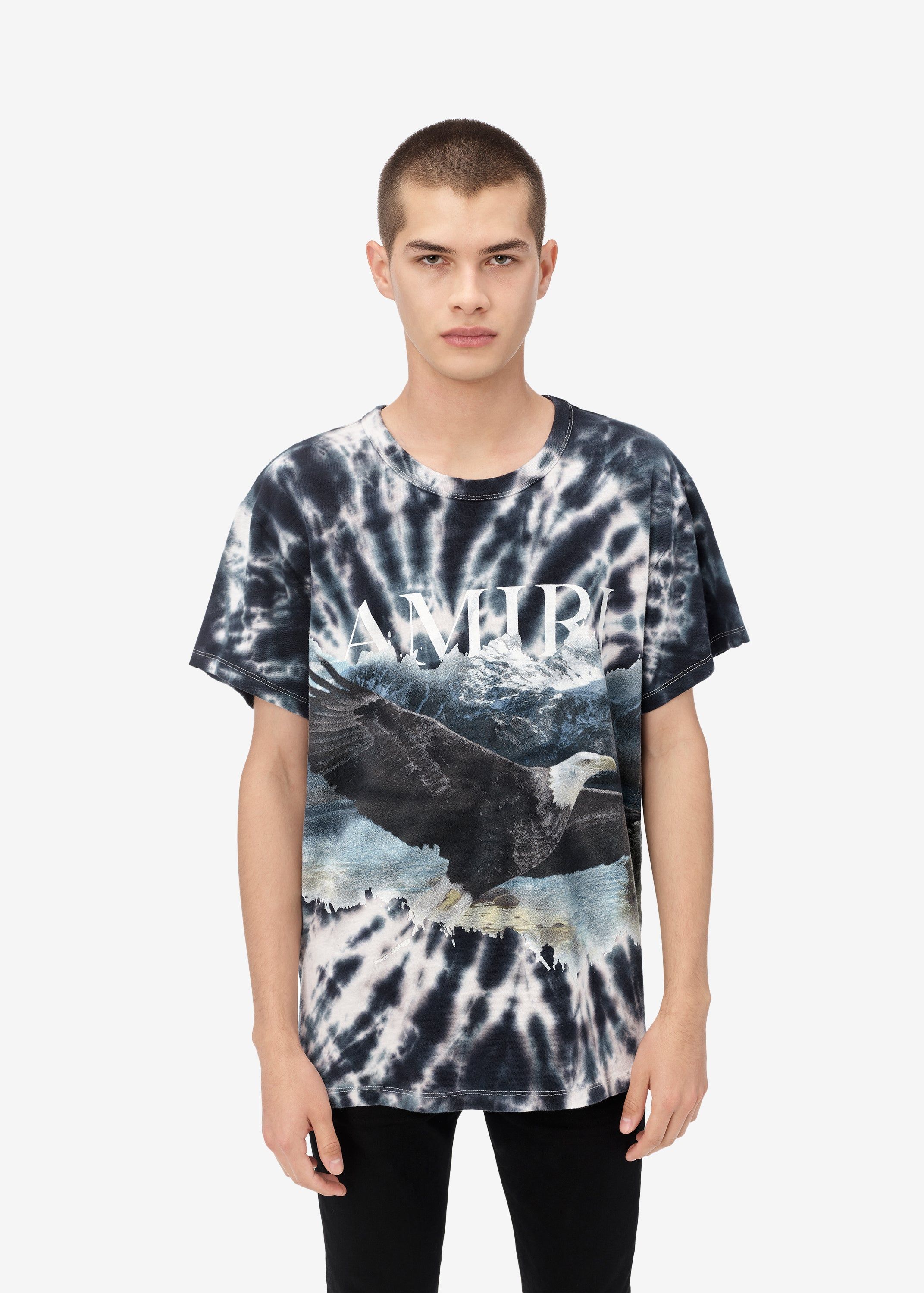 EAGLE BLEACH OUT TEE - BLACK sold by AMIRI product image thumbnail 2