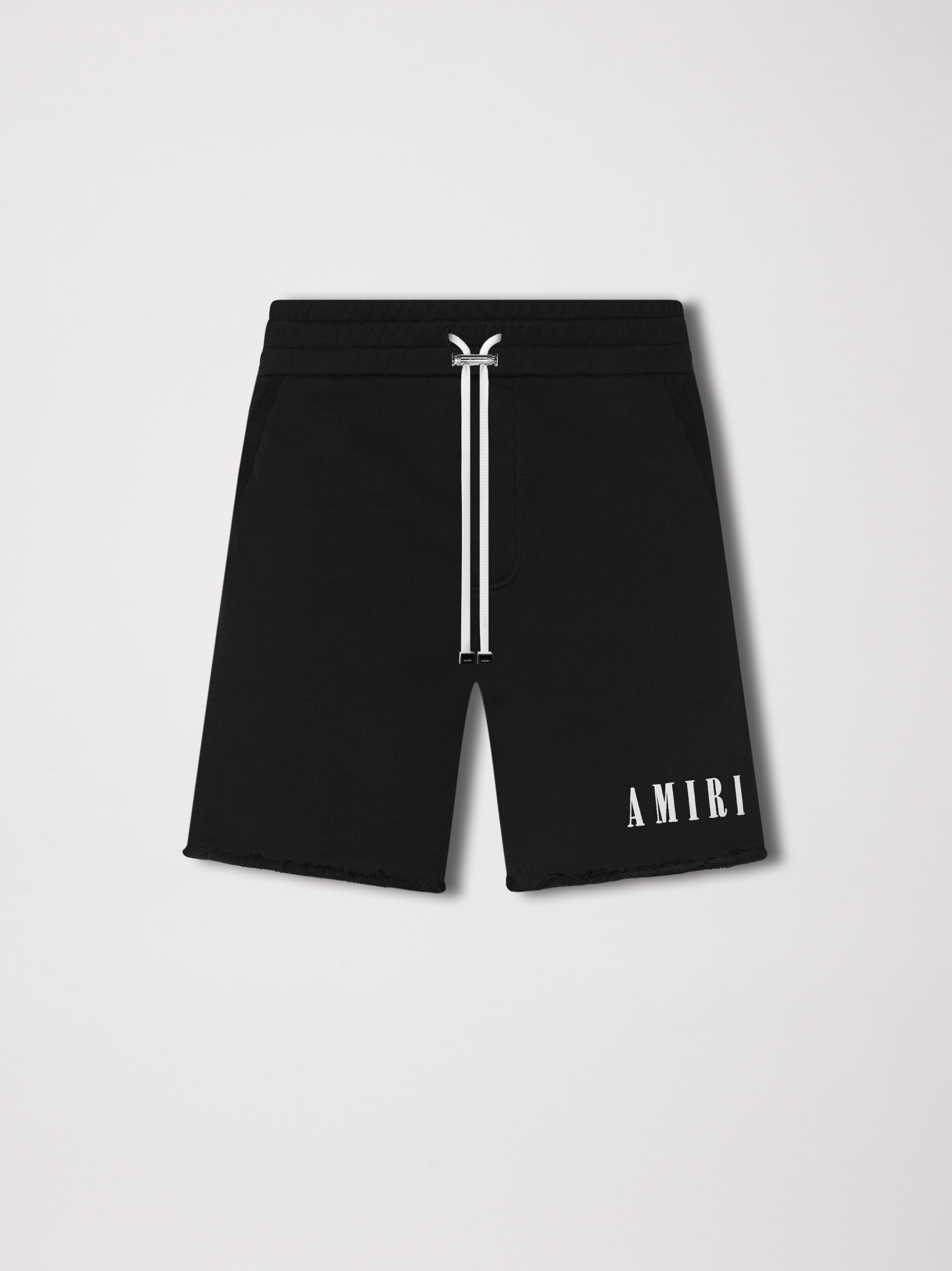 AMIRI CORE LOGO SWEATSHORTS - BLACK sold by AMIRI