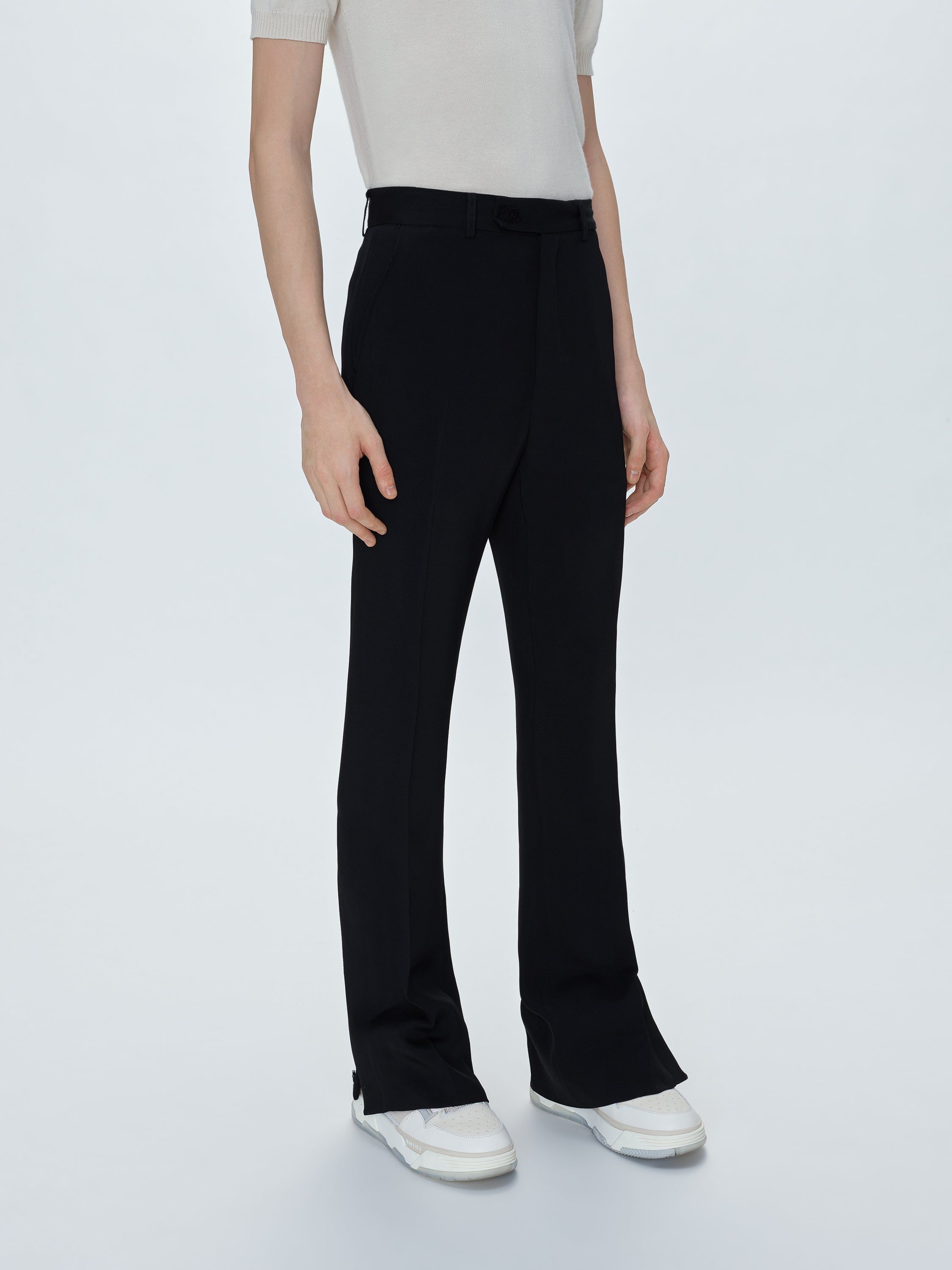VISCOSE FLARE PANTS - BLACK sold by AMIRI product image thumbnail 3