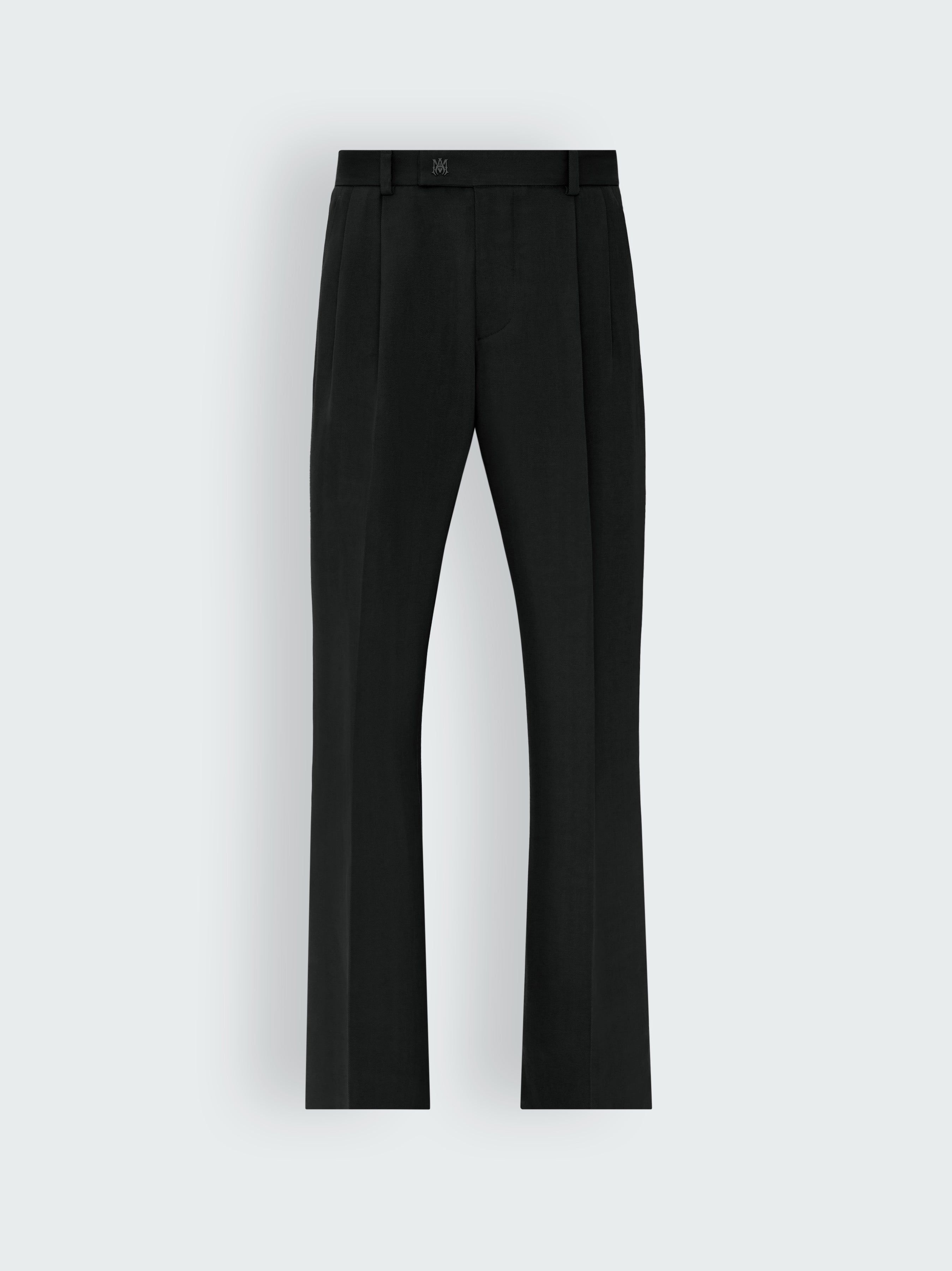 VISCOSE FLARE PANTS - BLACK sold by AMIRI