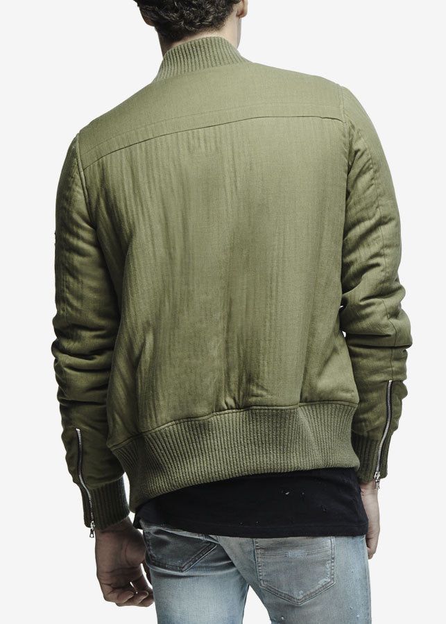 Cashmere Bomber Jacket Olive sold by AMIRI product image thumbnail 4