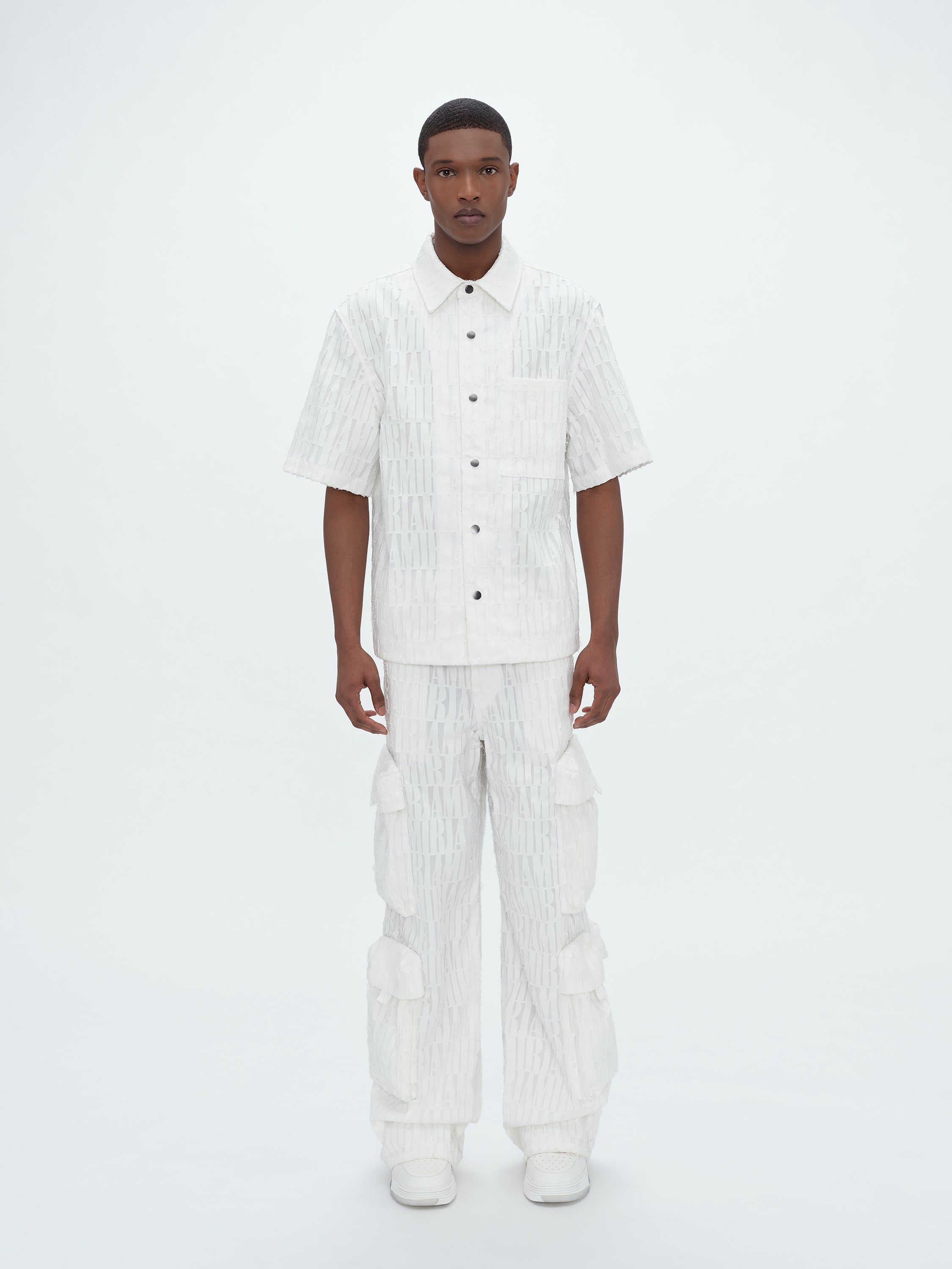 AMIRI BURNOUT UTILITY PANT - WHITE sold by AMIRI product image thumbnail 2