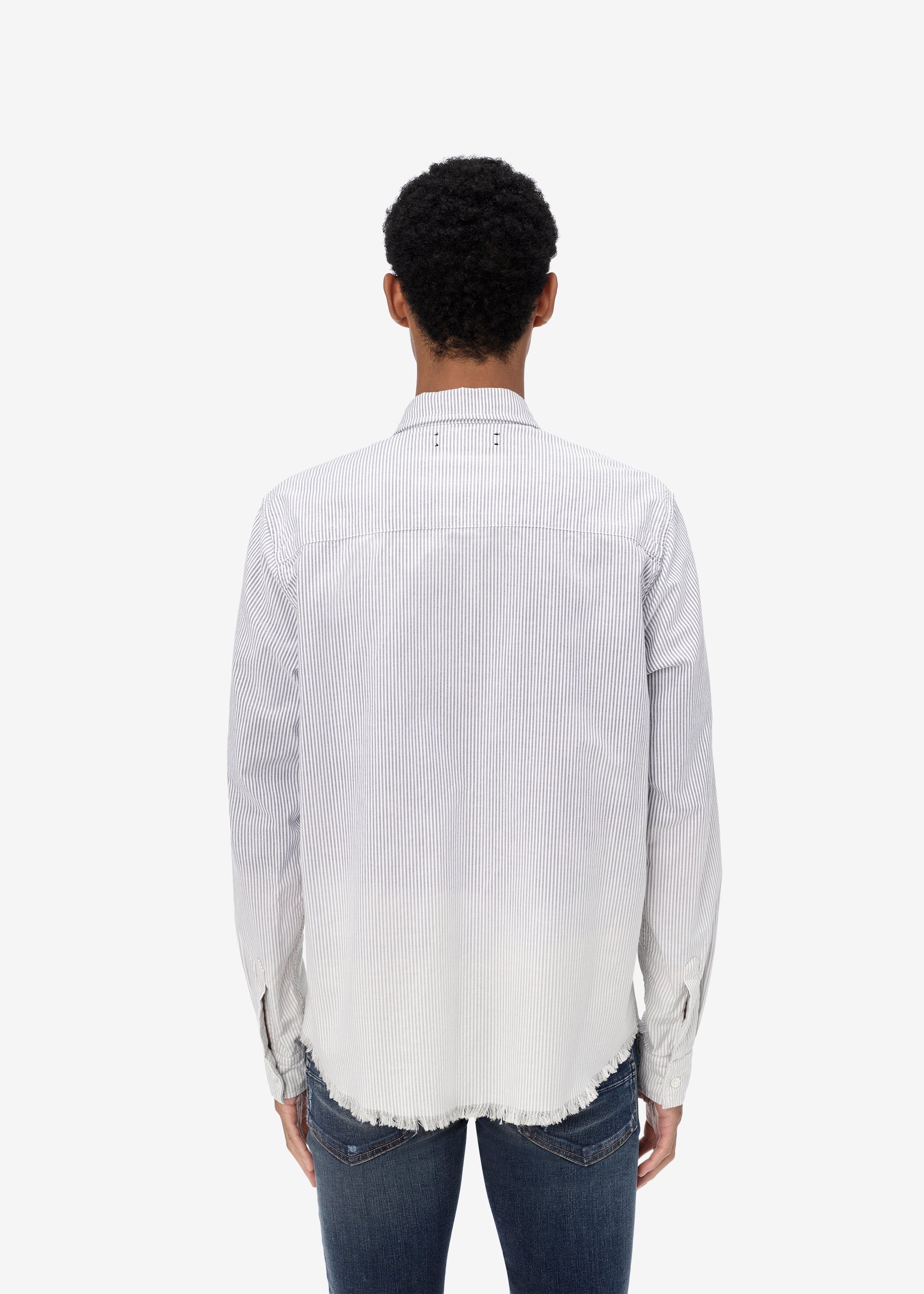 BLEACH OXFORD SHIRT - CYAN sold by AMIRI product image thumbnail 4