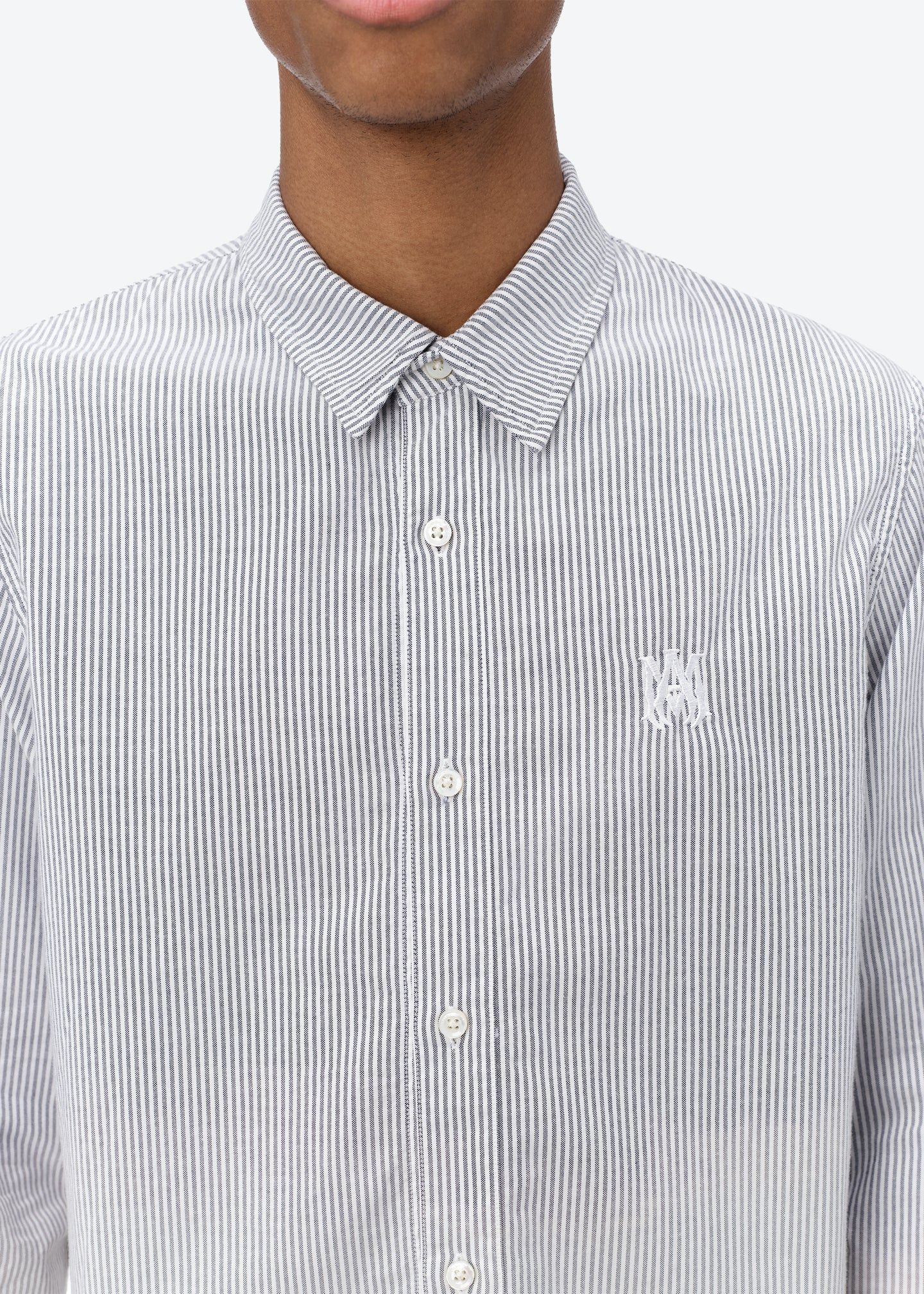 BLEACH OXFORD SHIRT - CYAN sold by AMIRI product image thumbnail 5