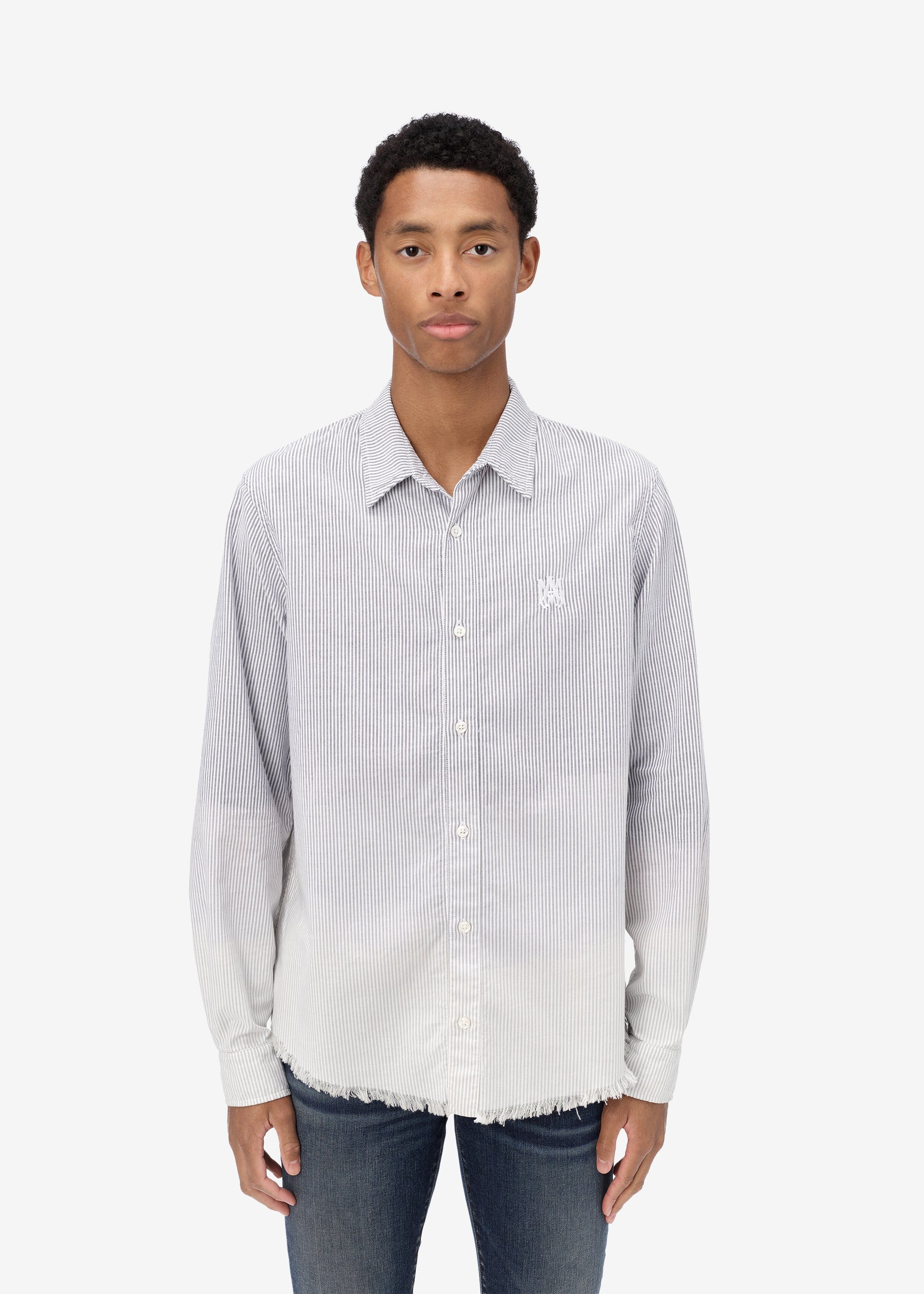 BLEACH OXFORD SHIRT - CYAN sold by AMIRI product image thumbnail 2