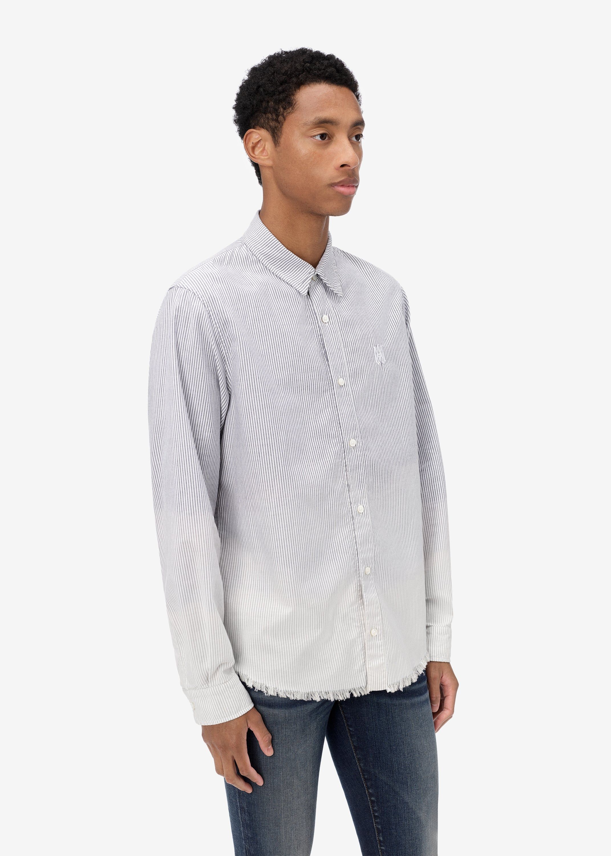 BLEACH OXFORD SHIRT - CYAN sold by AMIRI product image thumbnail 3