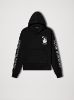 AMIRI X ZIG-ZAG HOODIE - BLACK sold by AMIRI